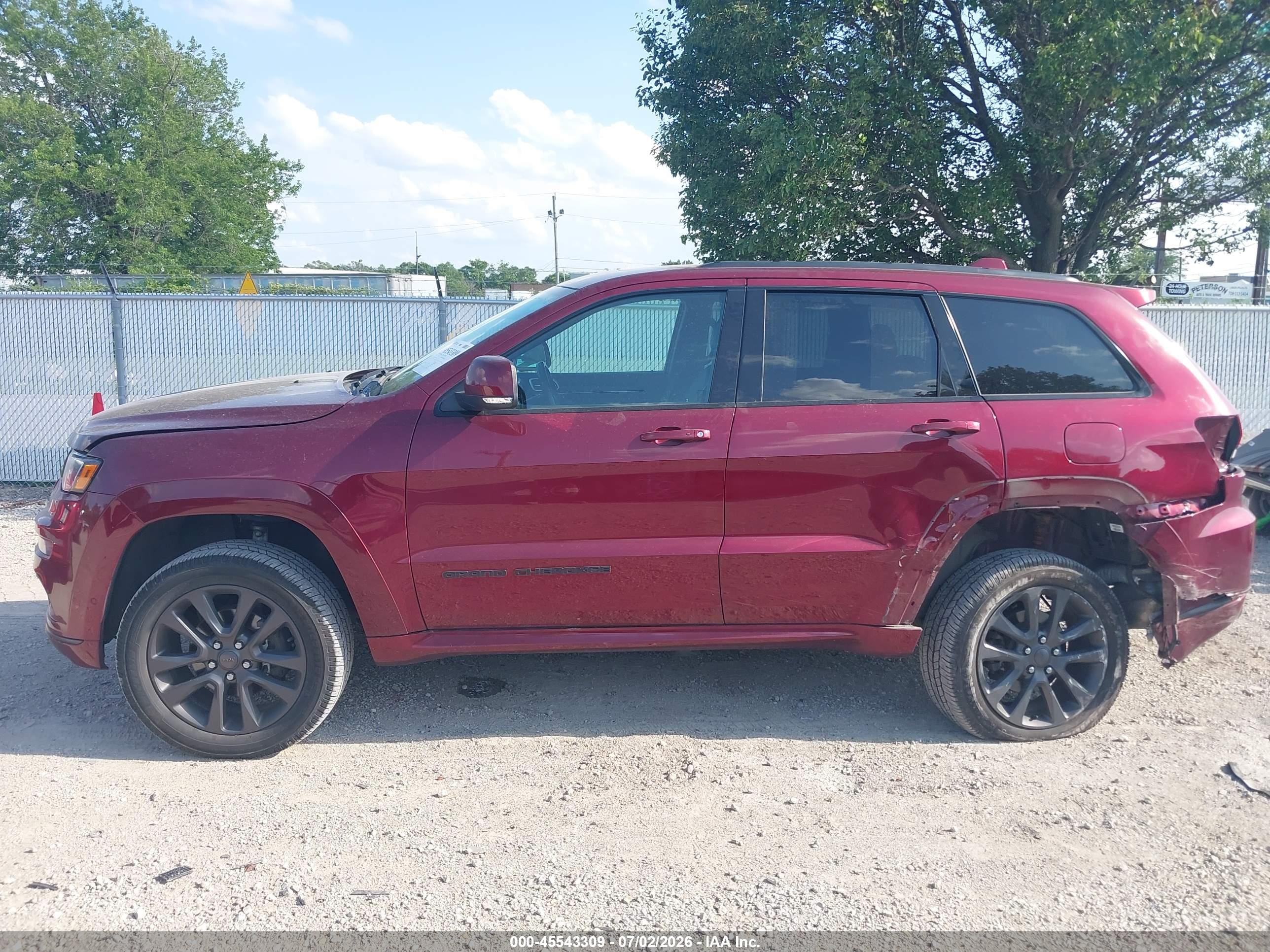 2018 JEEP GRAND CHEROKEE HIGH ALTITUDE 4X4