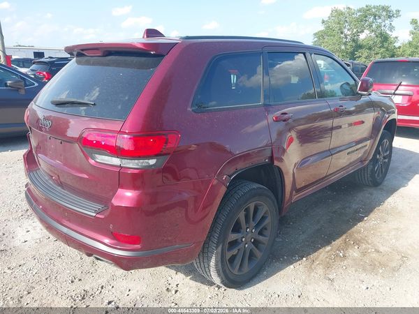 2018 JEEP GRAND CHEROKEE HIGH ALTITUDE 4X4