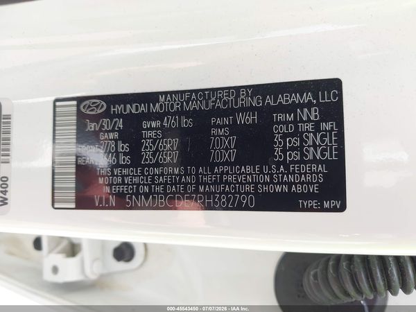 2024 HYUNDAI TUCSON SEL