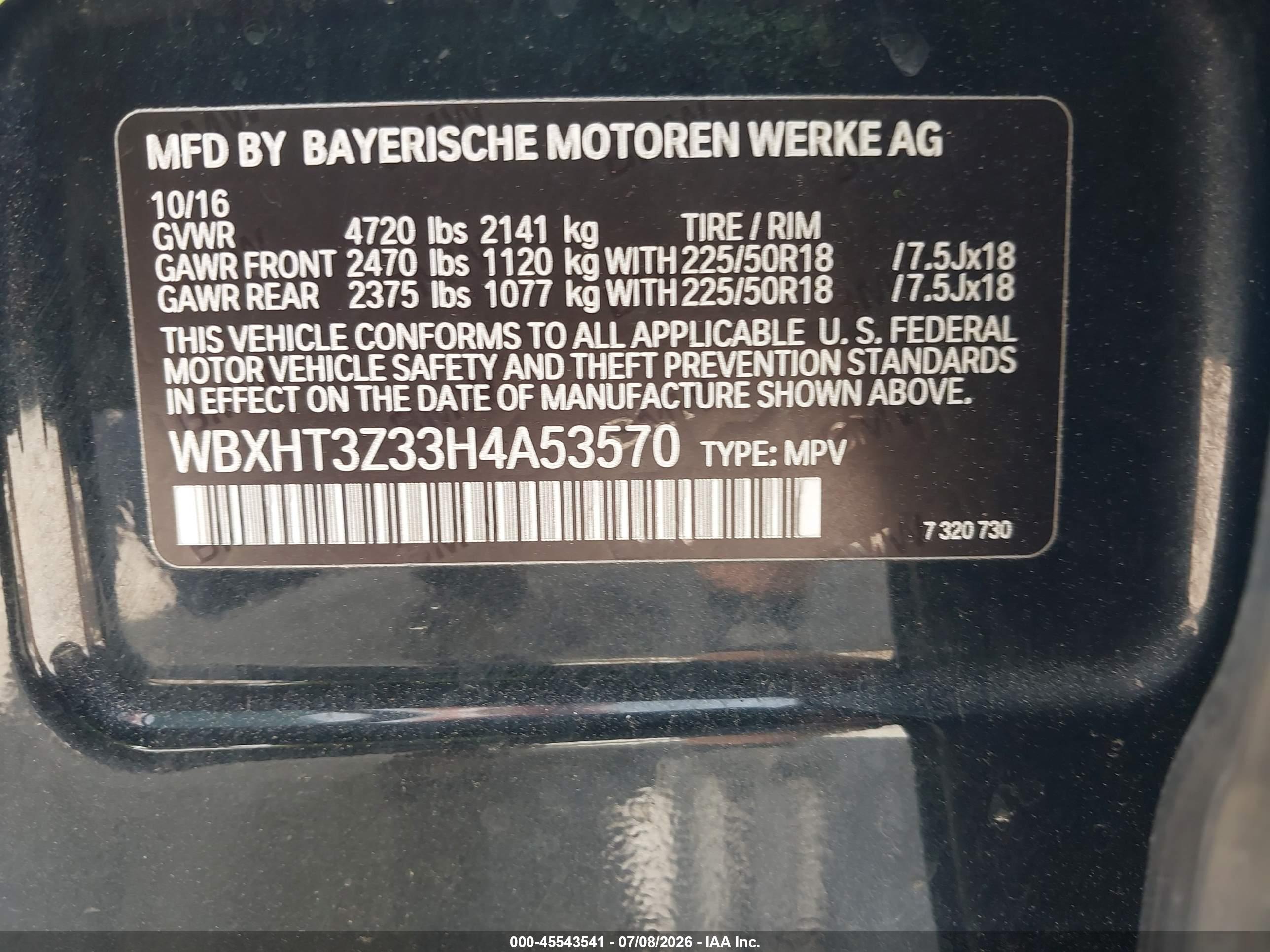 2017 BMW X1 XDRIVE28I