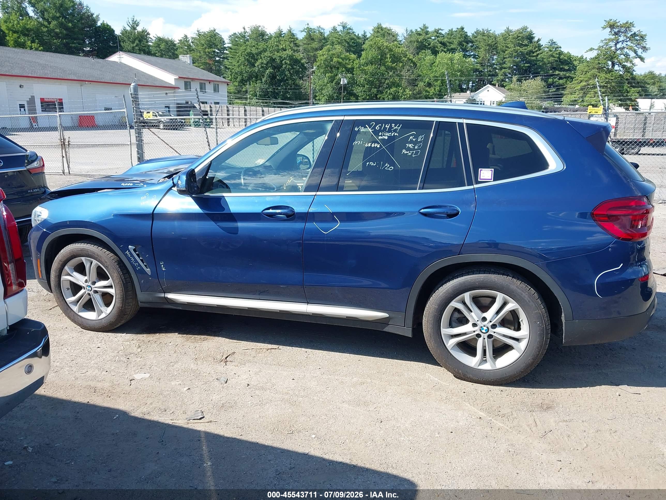 2020 BMW X3 xDrive30i