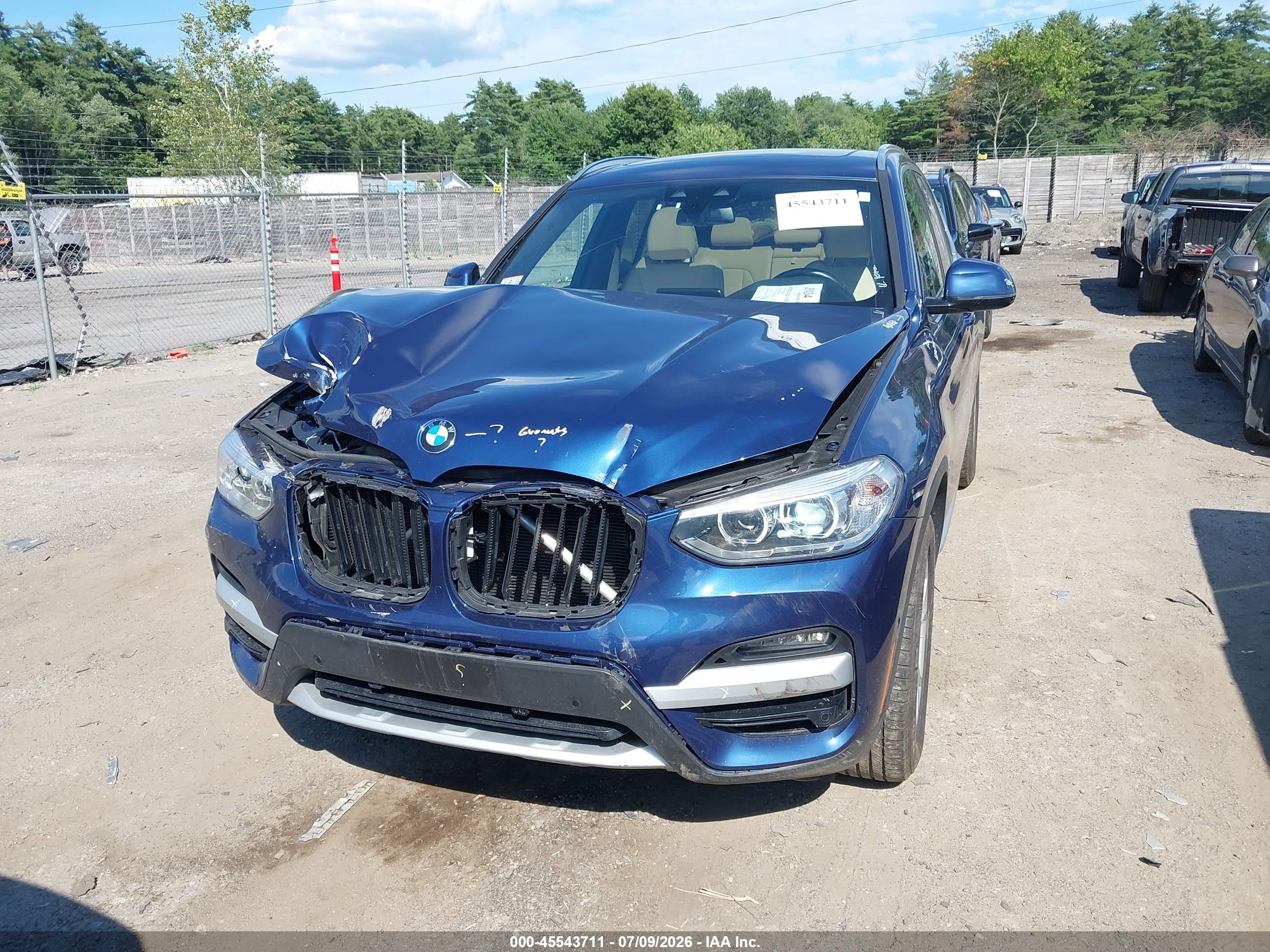 2020 BMW X3 xDrive30i