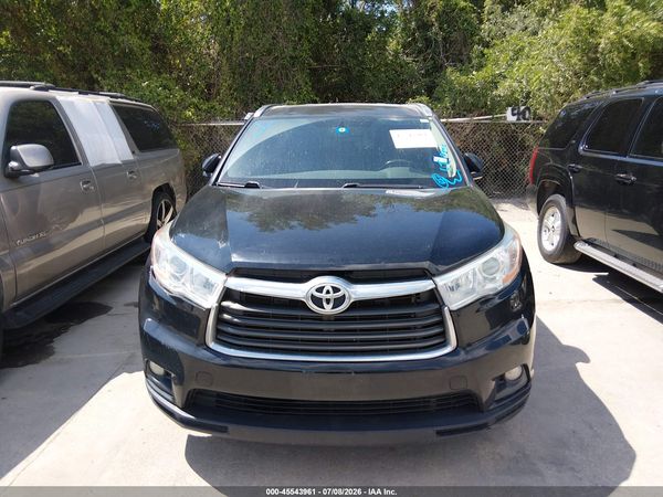 2016 TOYOTA HIGHLANDER XLE V6