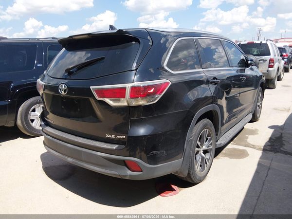 2016 TOYOTA HIGHLANDER XLE V6