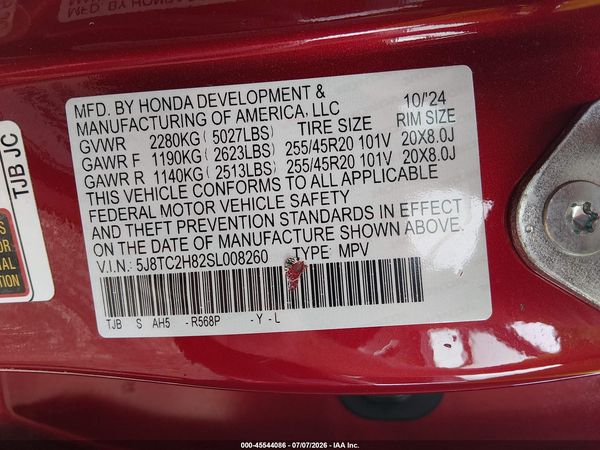 2025 ACURA RDX A-SPEC ADVANCE