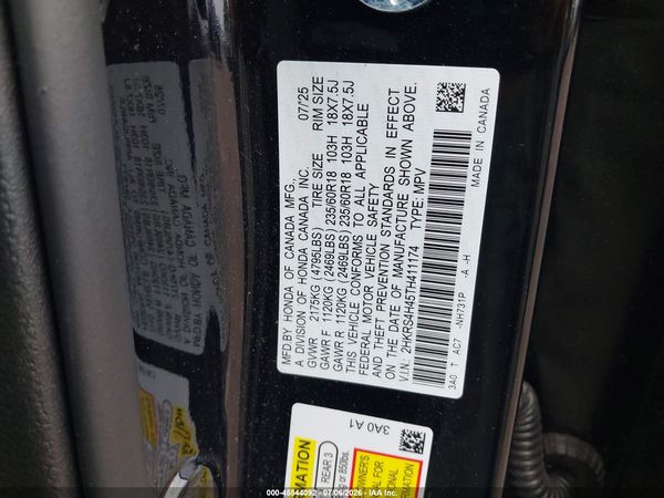 2026 HONDA CR-V EX AWD