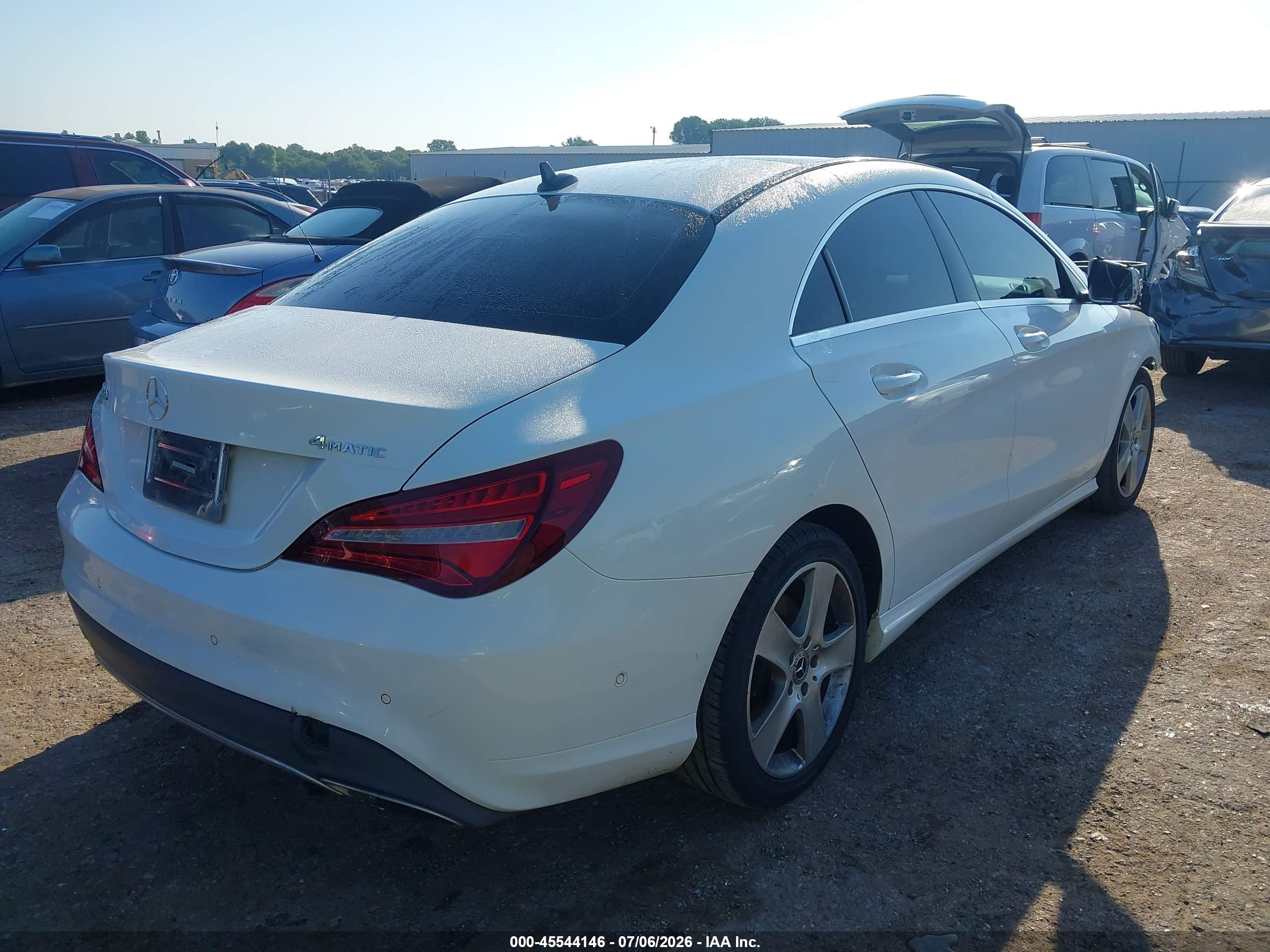 2018 MERCEDES-BENZ CLA 250 4MATIC