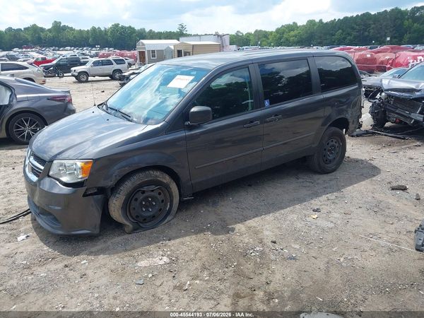 2016 DODGE GRAND CARAVAN SE — I2