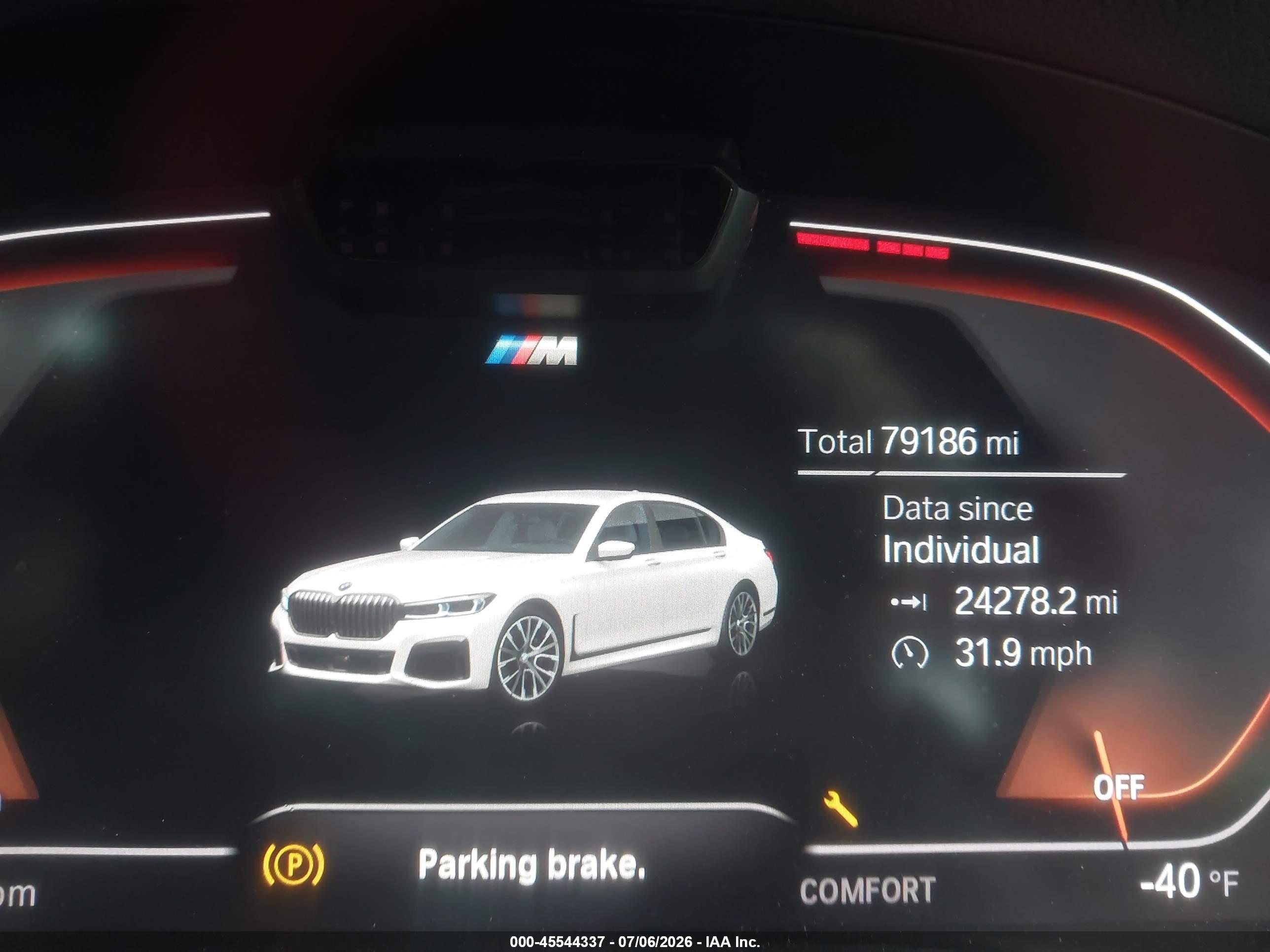 2021 BMW 740I XDRIVE