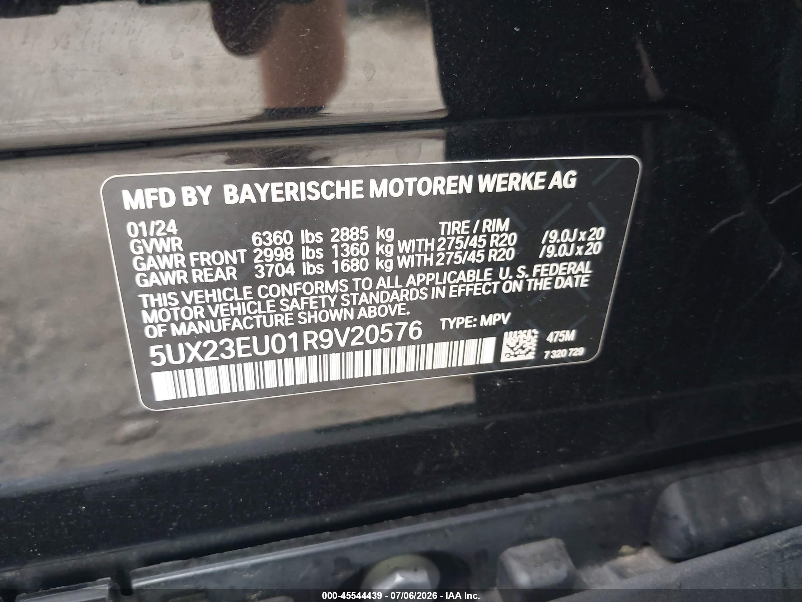 2024 BMW X5 XDRIVE40I