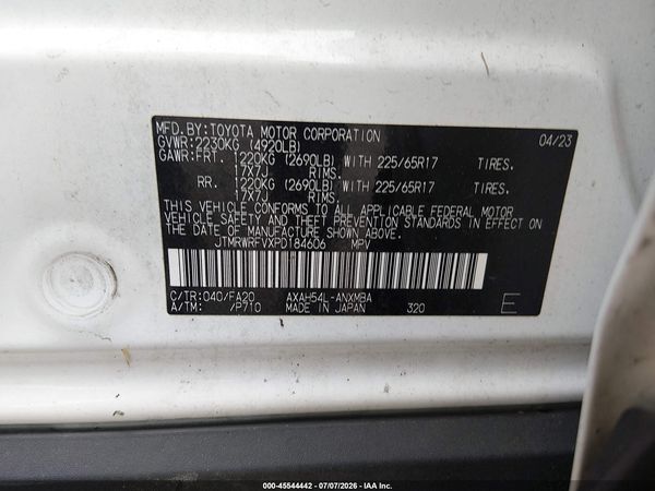 2023 TOYOTA RAV4 HYBRID XLE