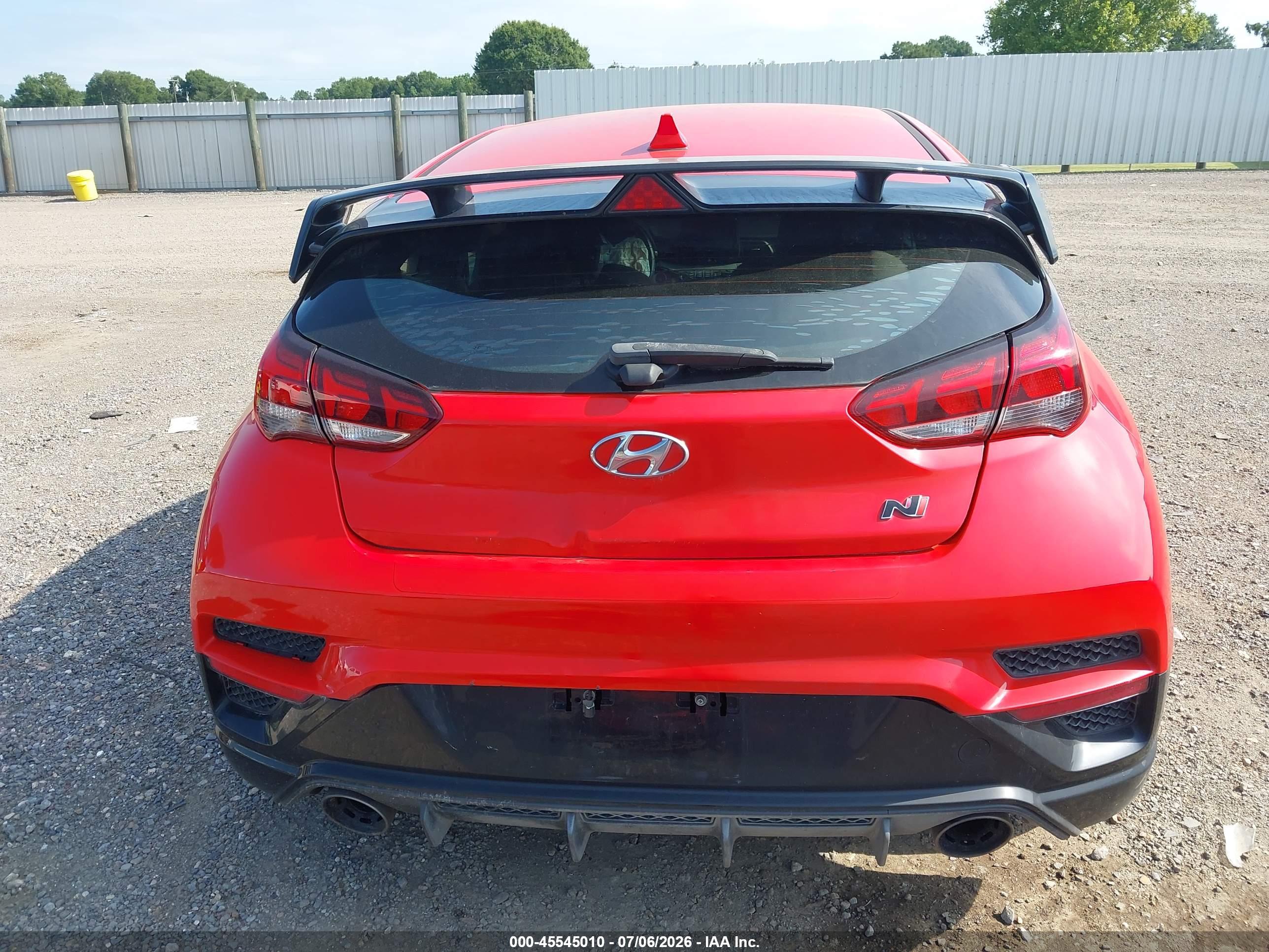 2020 HYUNDAI VELOSTER N
