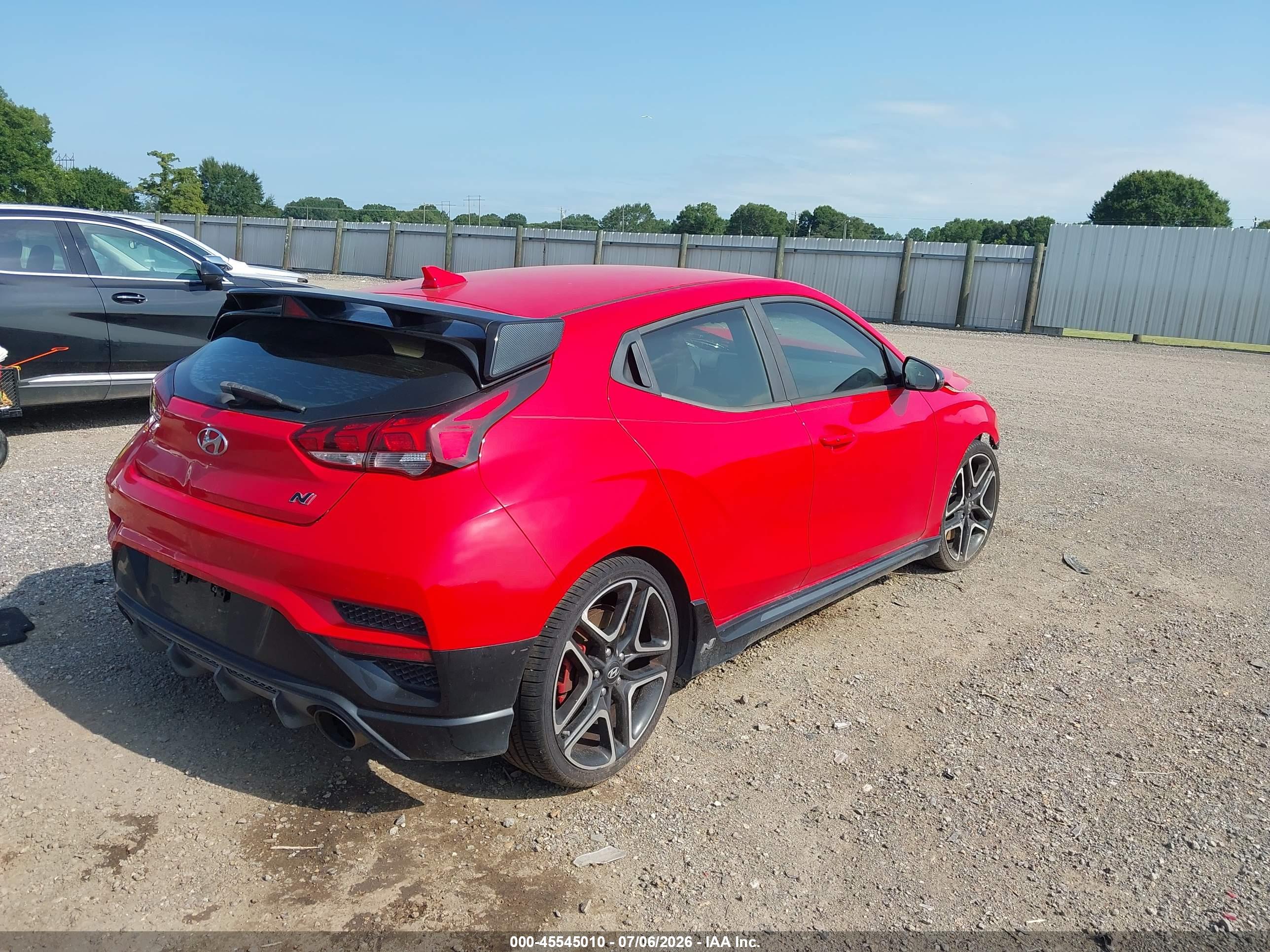 2020 HYUNDAI VELOSTER N