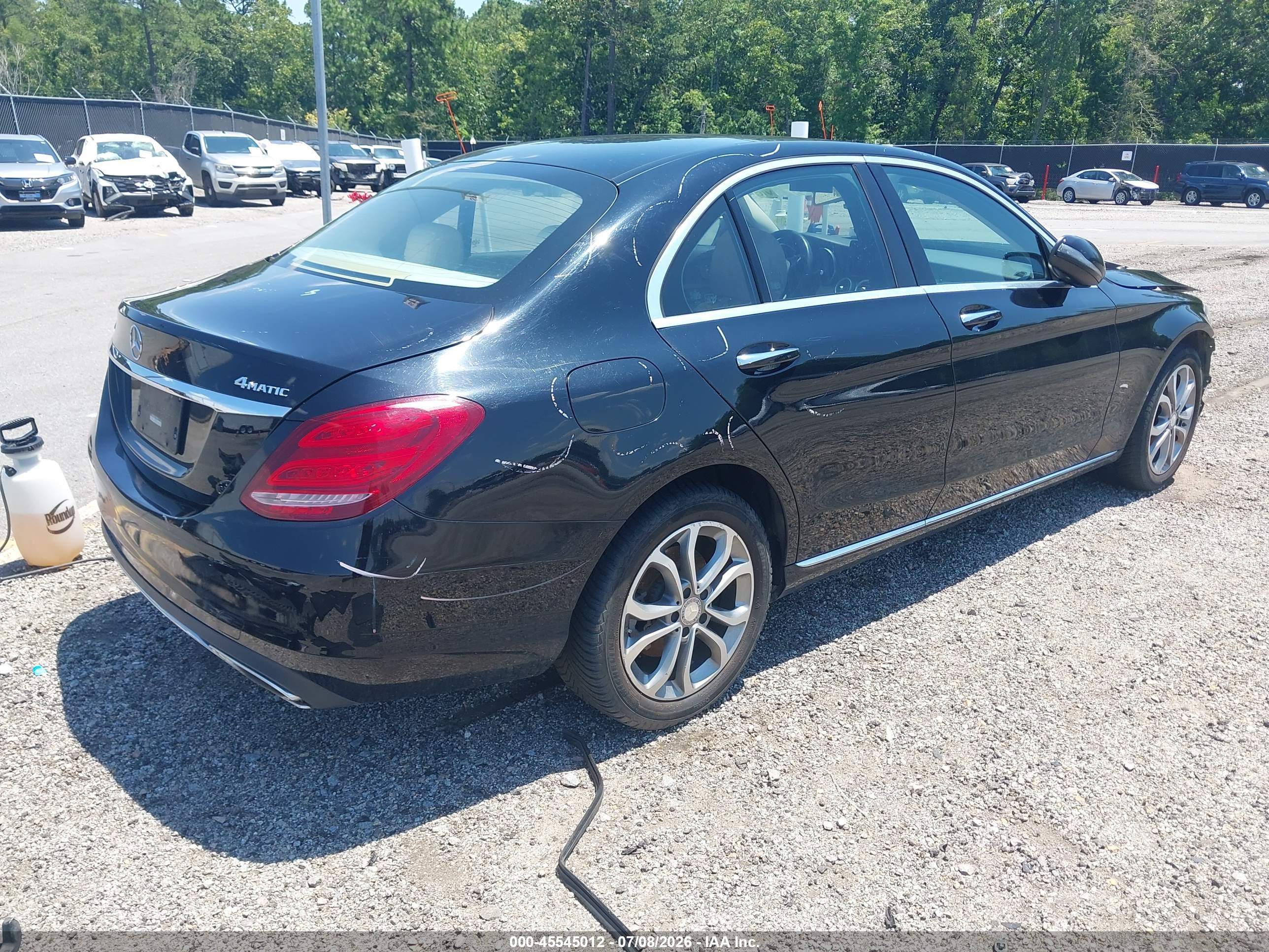2016 MERCEDES-BENZ C 300 4MATIC