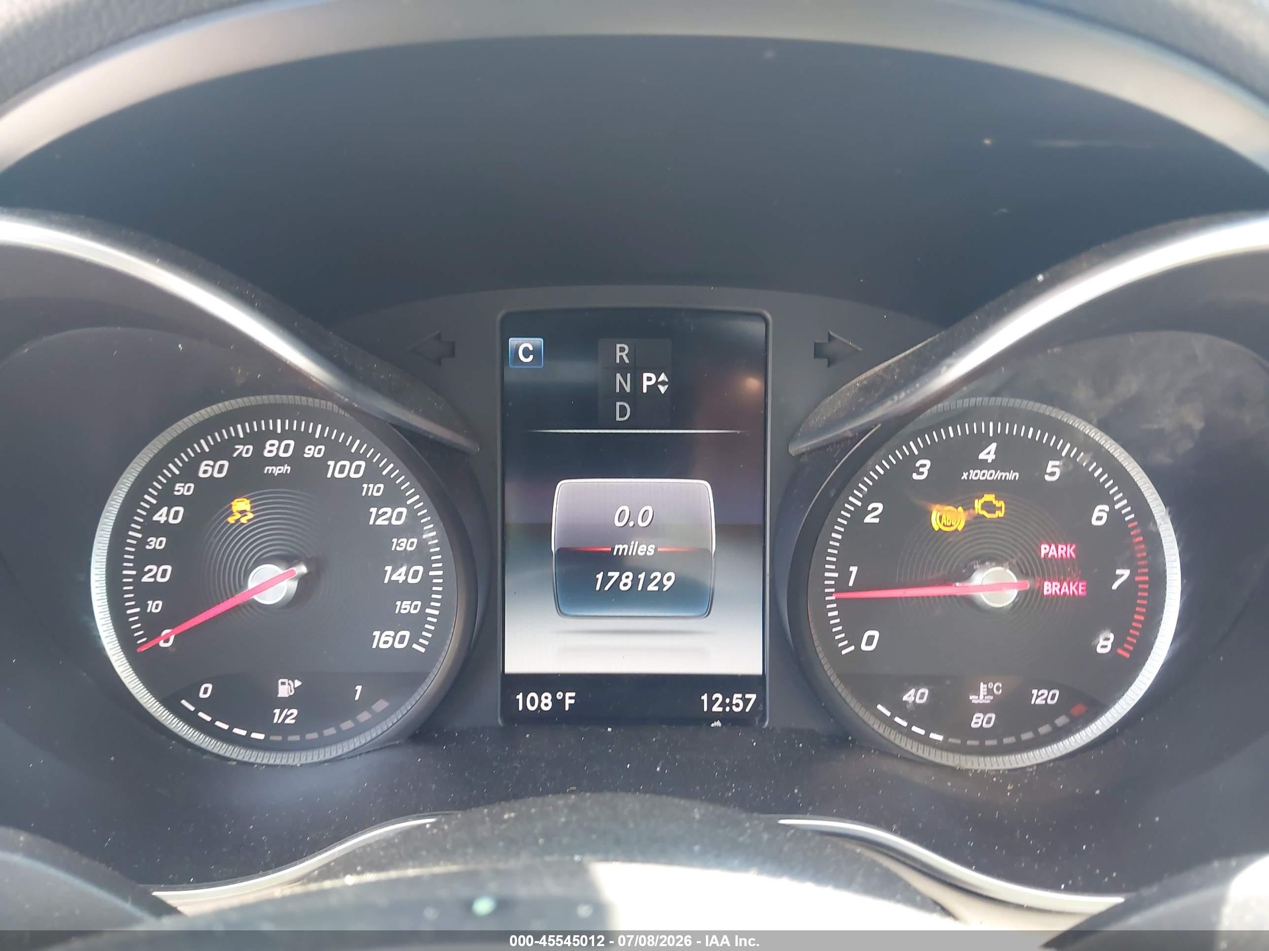 2016 MERCEDES-BENZ C 300 4MATIC