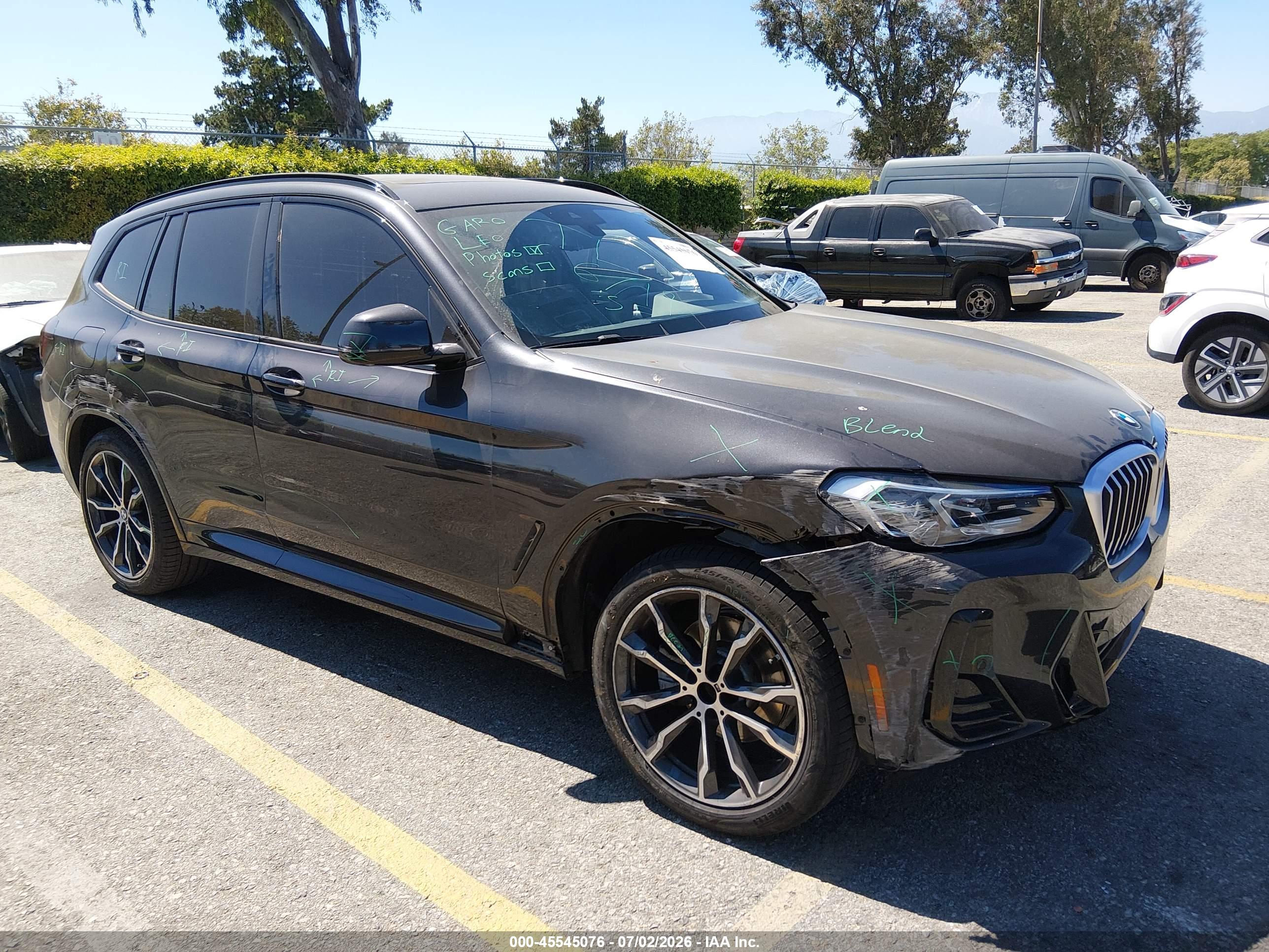 2022 BMW X3 SDRIVE30I