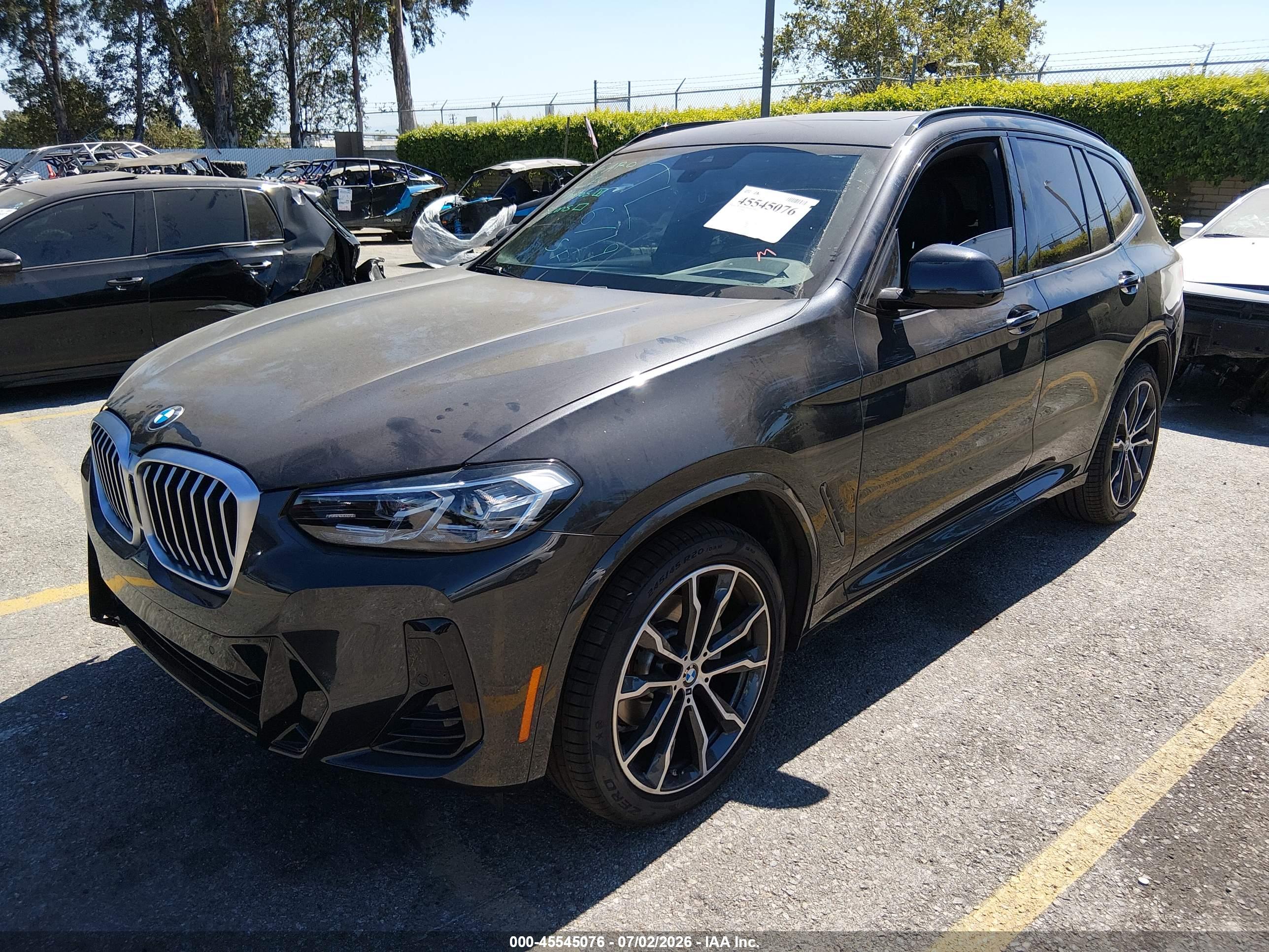 2022 BMW X3 SDRIVE30I