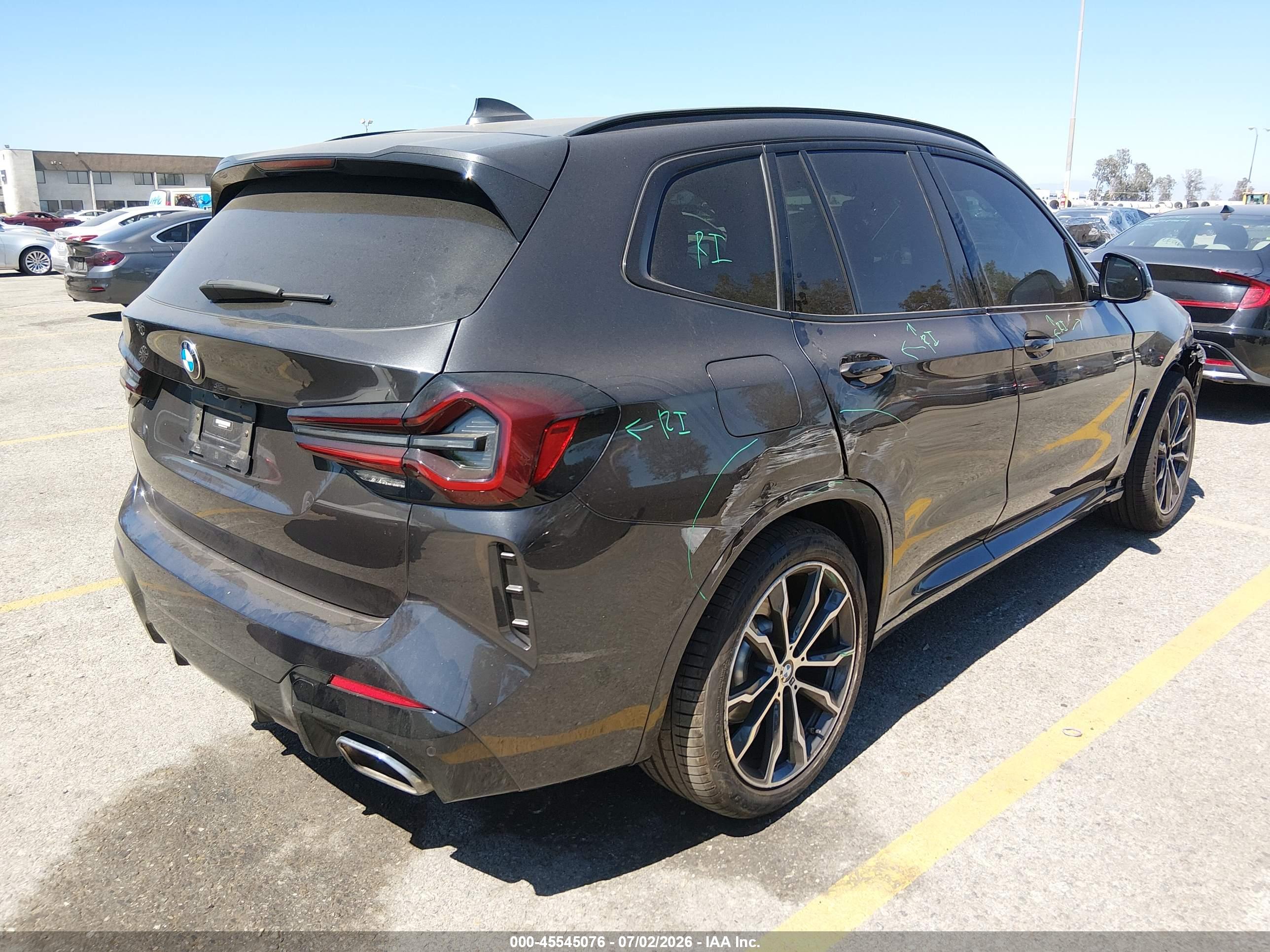 2022 BMW X3 SDRIVE30I