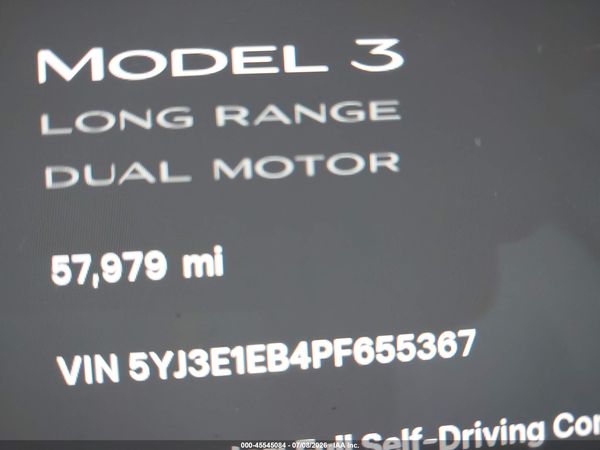 2023 TESLA MODEL 3