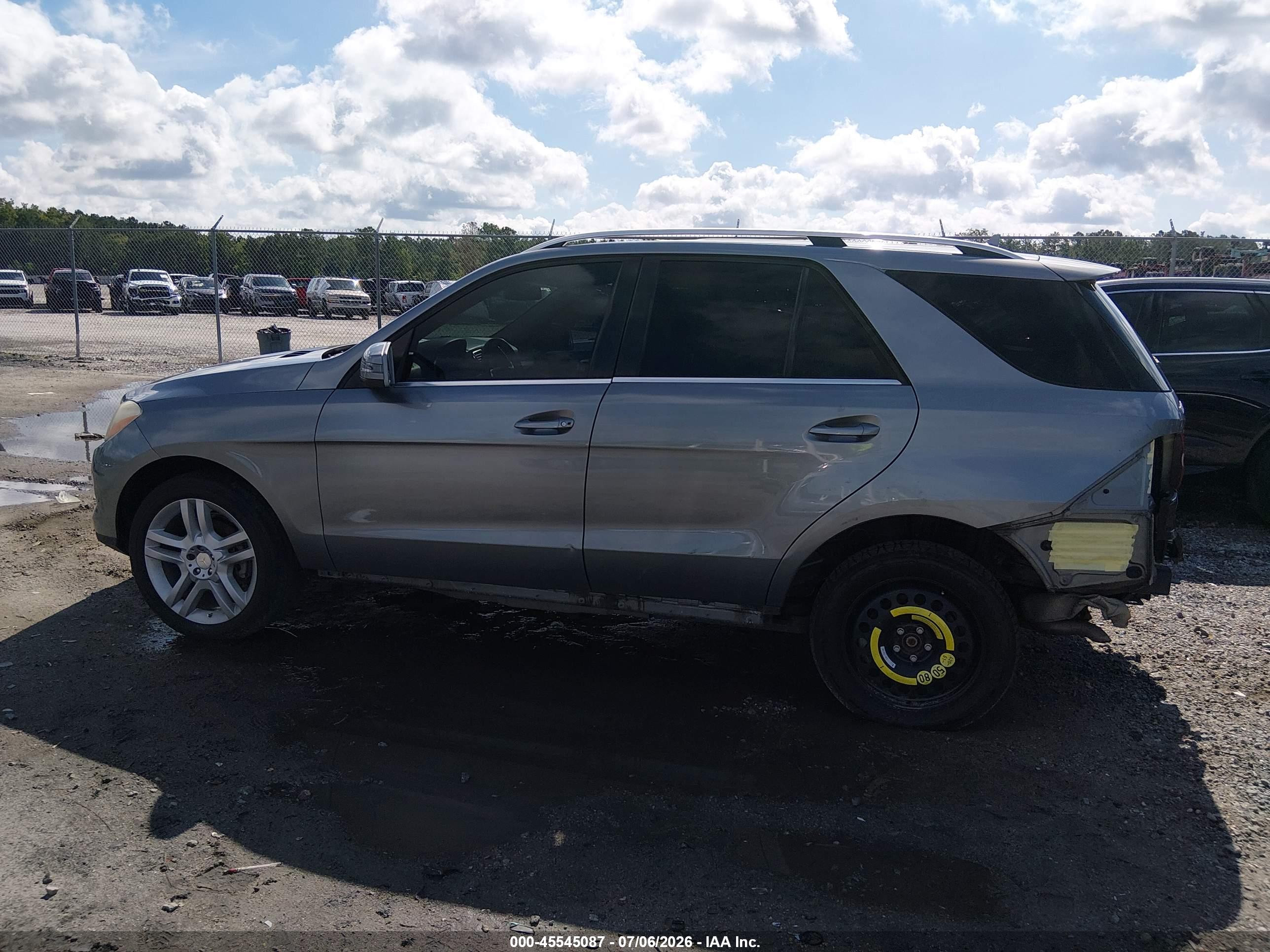 2015 MERCEDES-BENZ ML 350 4MATIC
