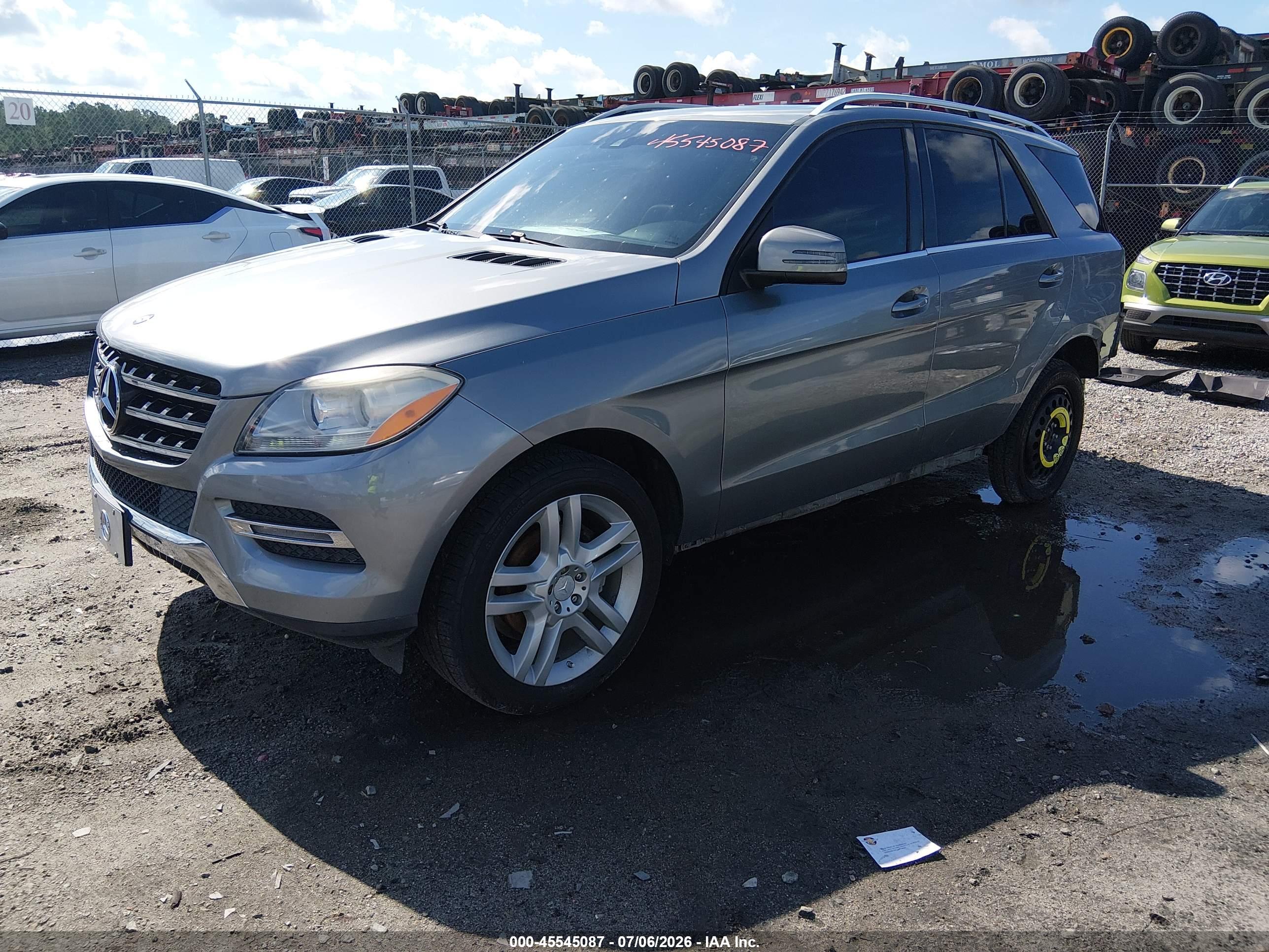 2015 MERCEDES-BENZ ML 350 4MATIC