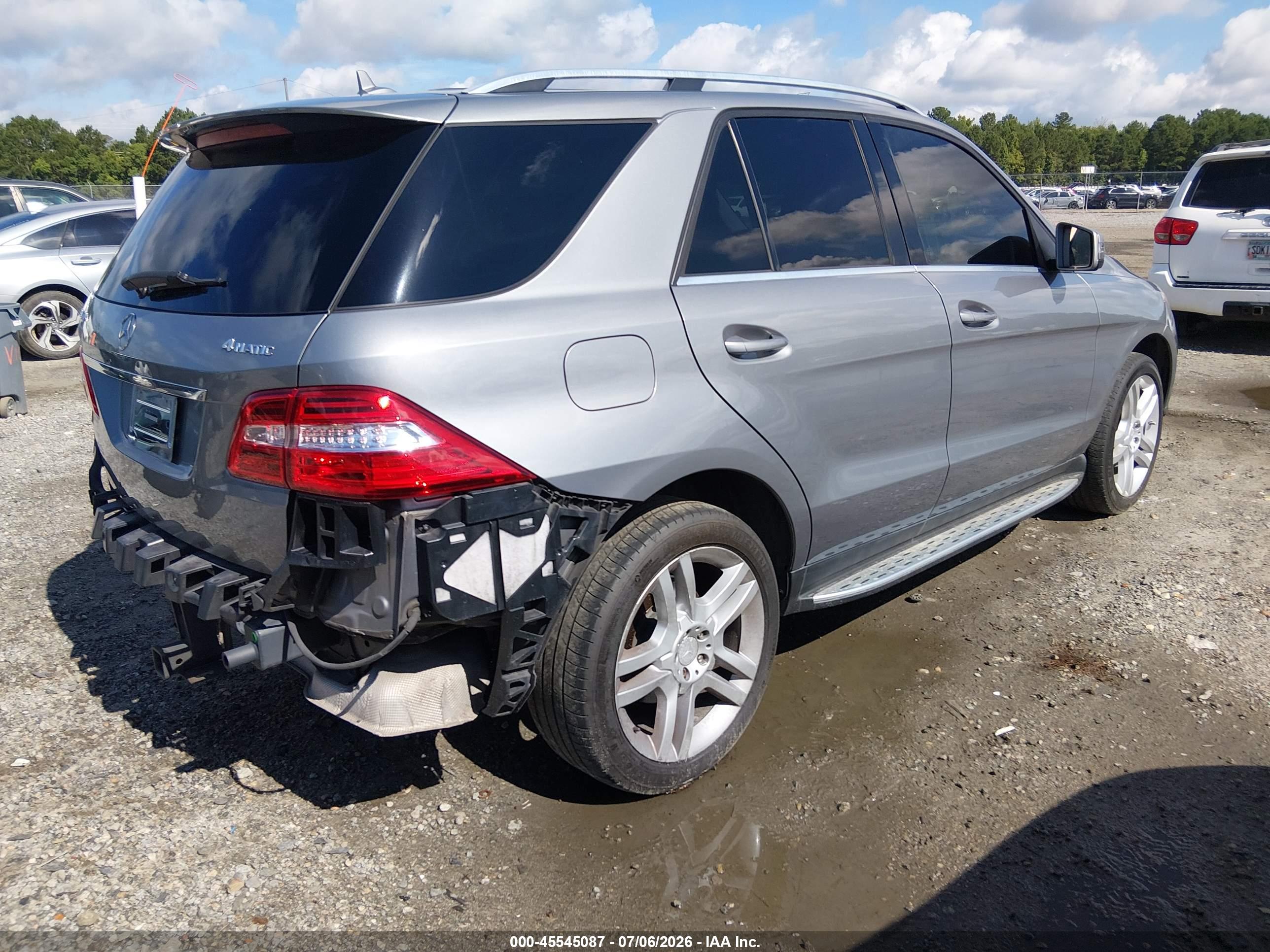 2015 MERCEDES-BENZ ML 350 4MATIC