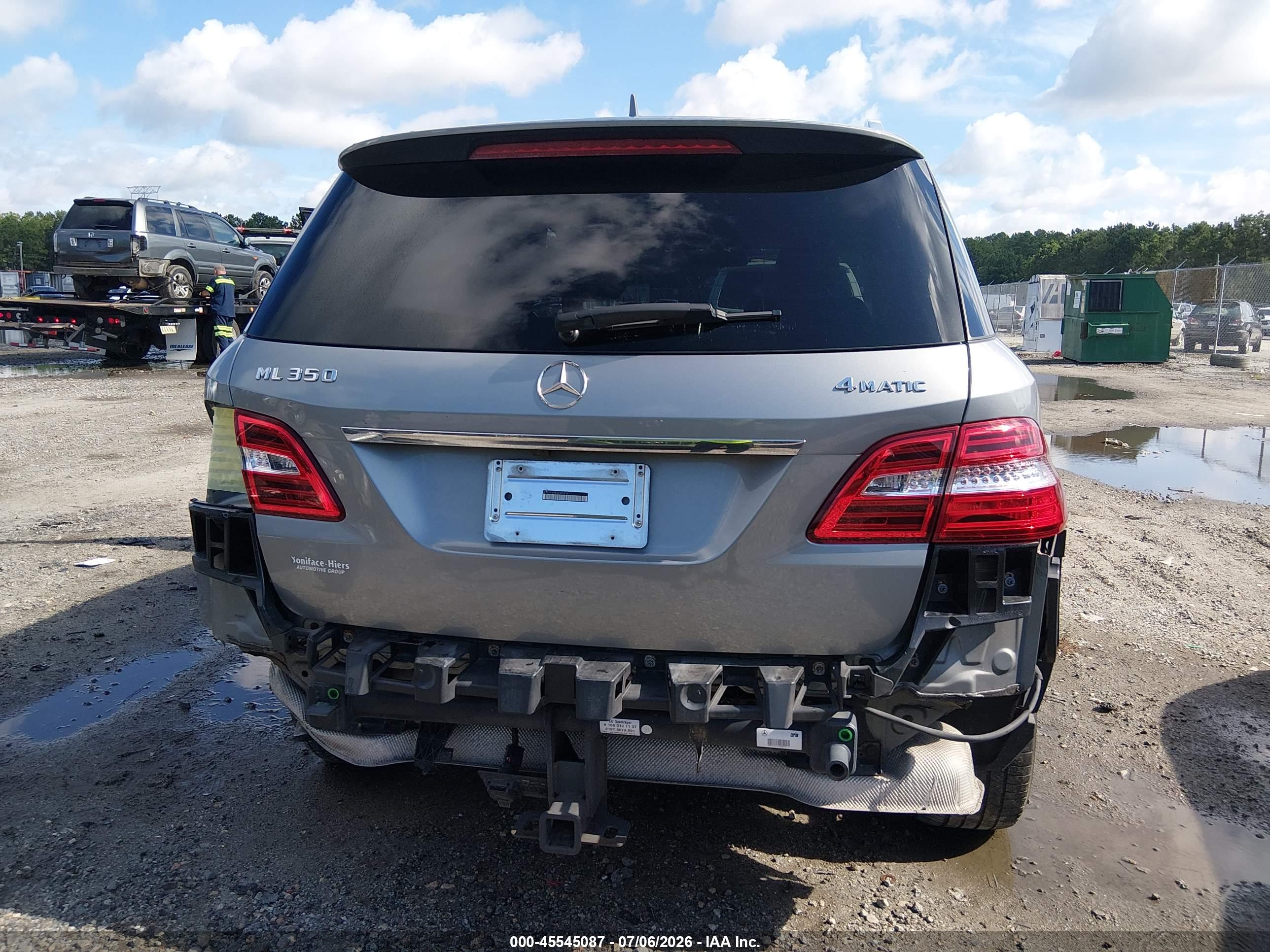 2015 MERCEDES-BENZ ML 350 4MATIC