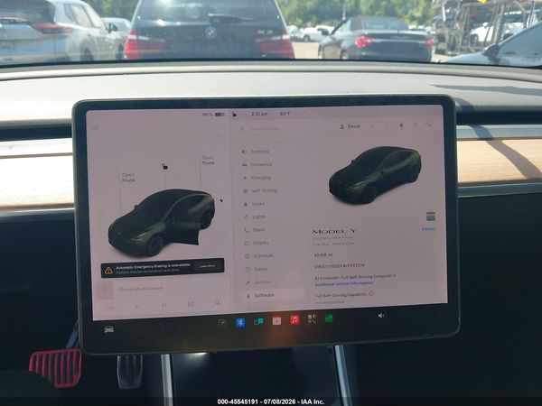 2020 TESLA MODEL Y