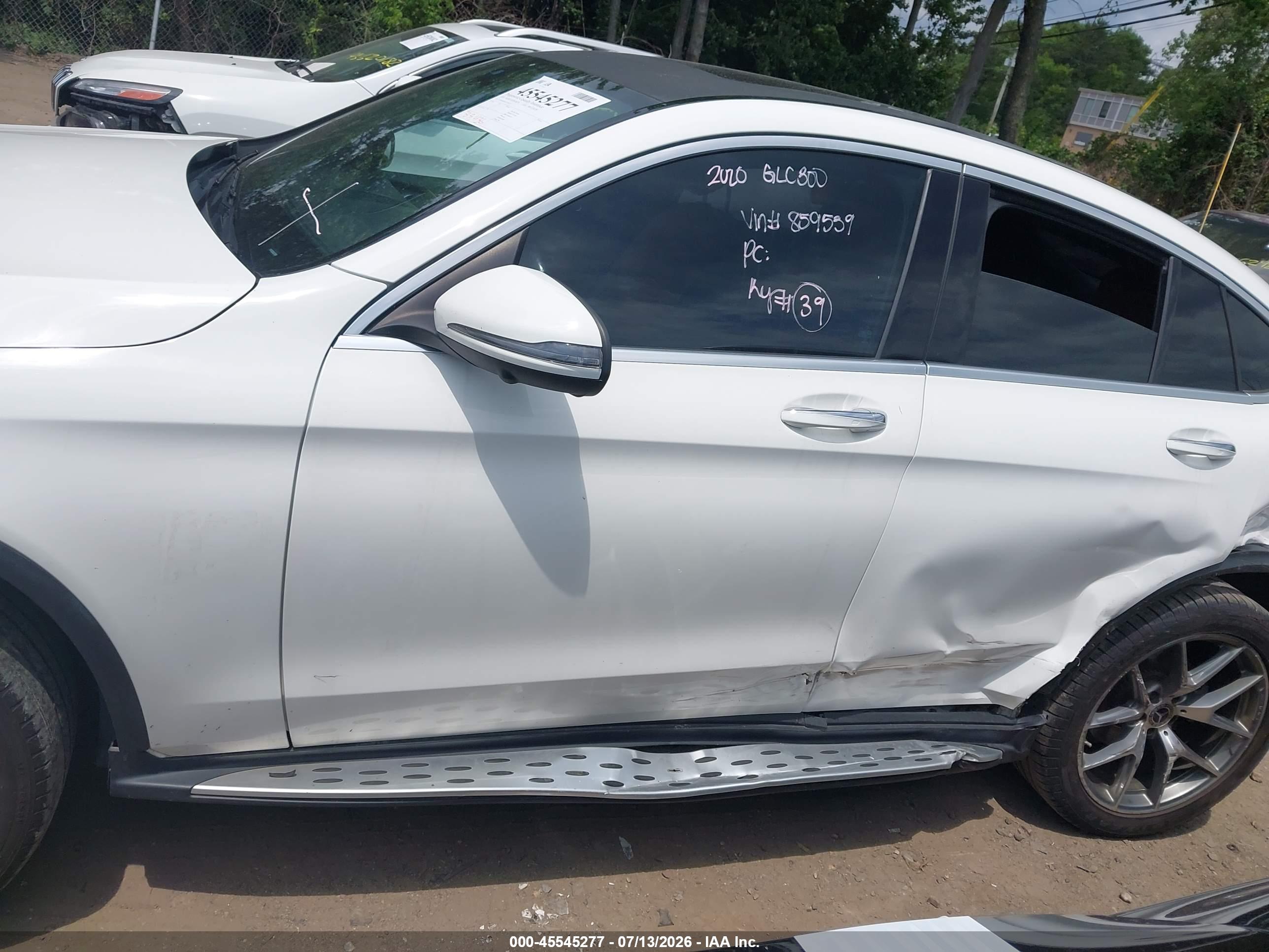 2020 MERCEDES-BENZ GLC 300 COUPE 4MATIC