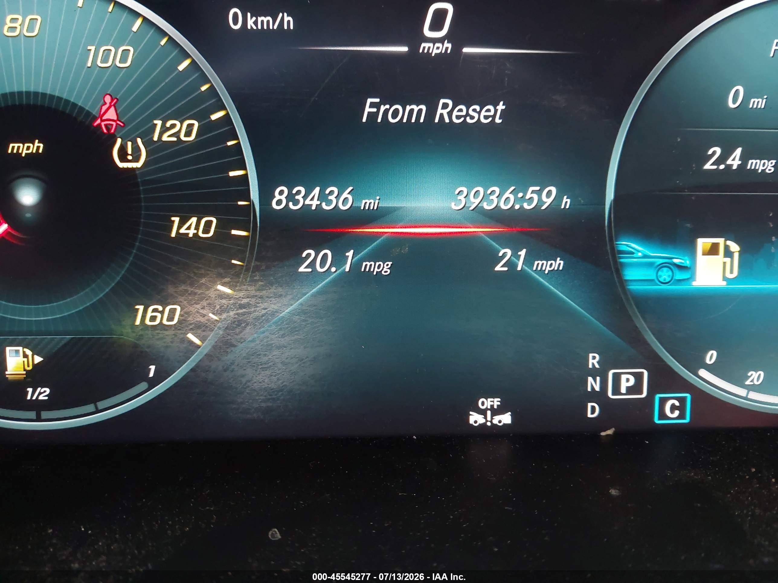 2020 MERCEDES-BENZ GLC 300 COUPE 4MATIC