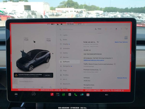2023 TESLA MODEL Y