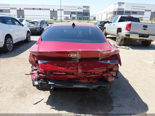 2023 HYUNDAI ELANTRA HYBRID BLUE