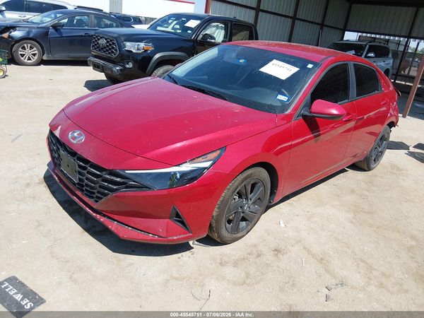 2023 HYUNDAI ELANTRA HYBRID BLUE