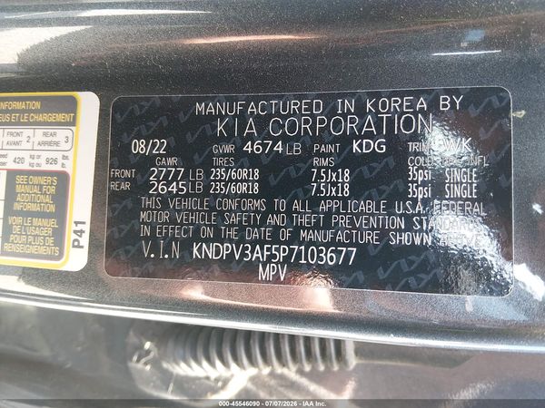 2023 KIA SPORTAGE EX