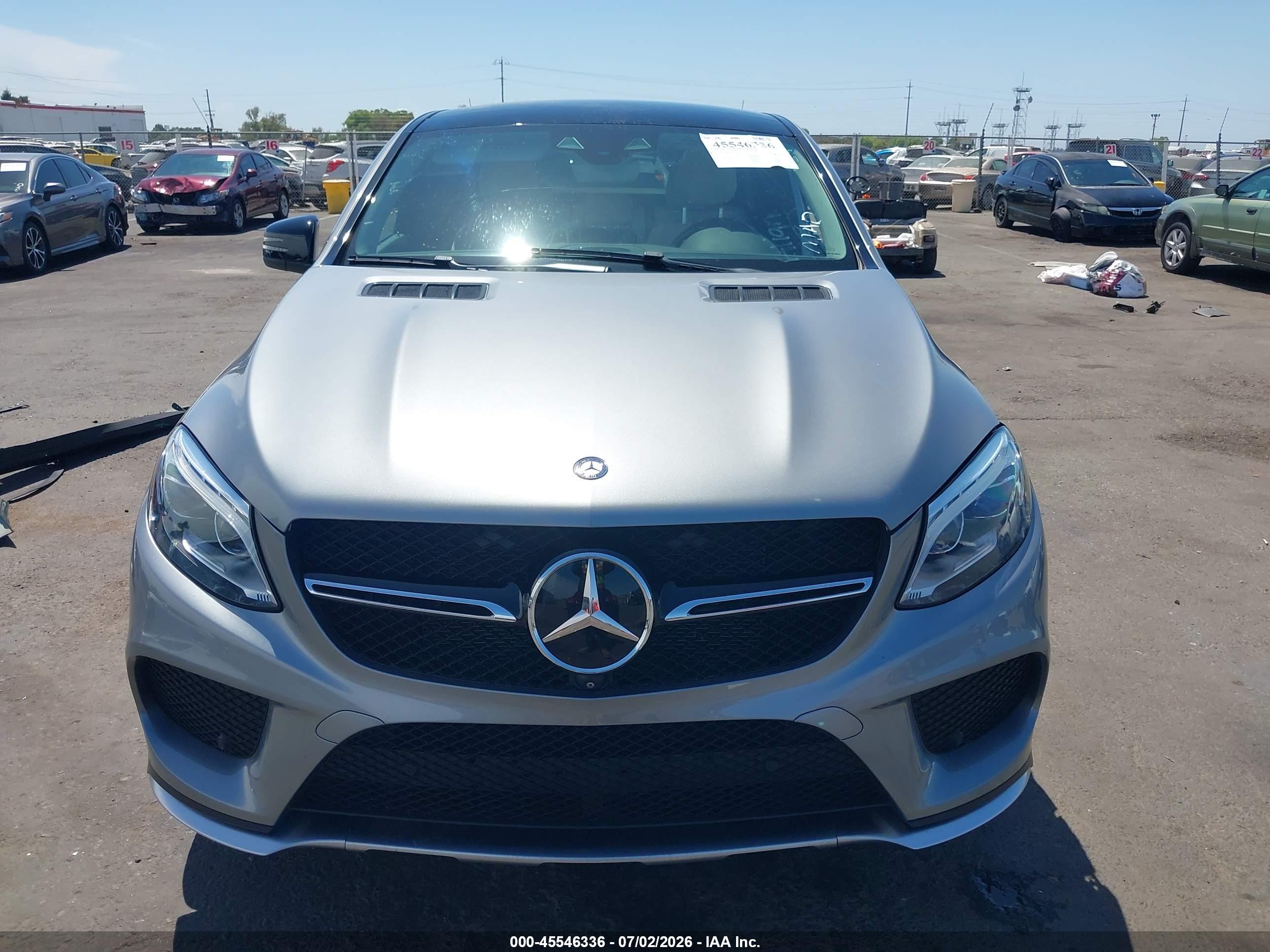 2016 MERCEDES-BENZ GLE 450 AMG COUPE GLE450
