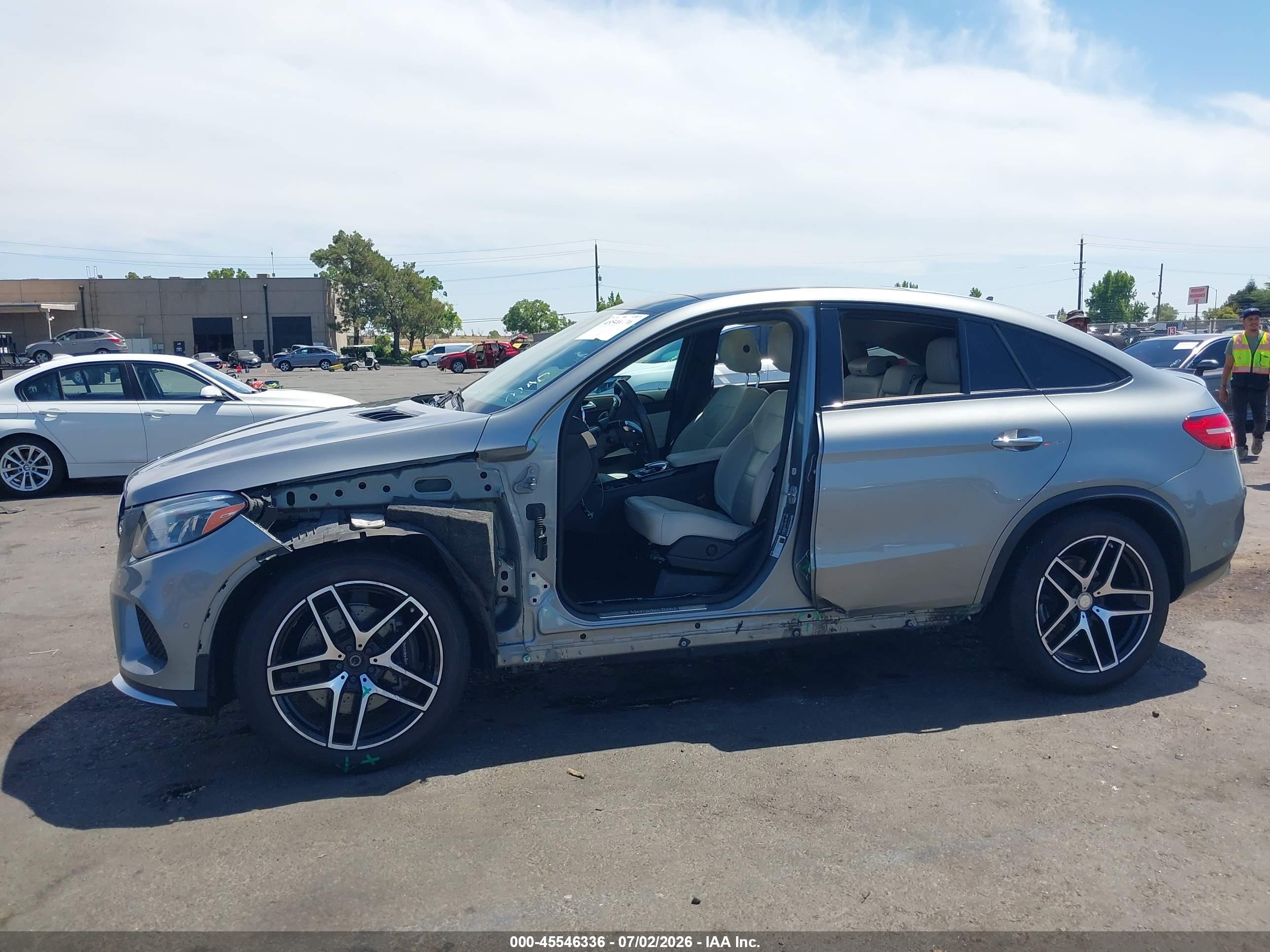 2016 MERCEDES-BENZ GLE 450 AMG COUPE GLE450