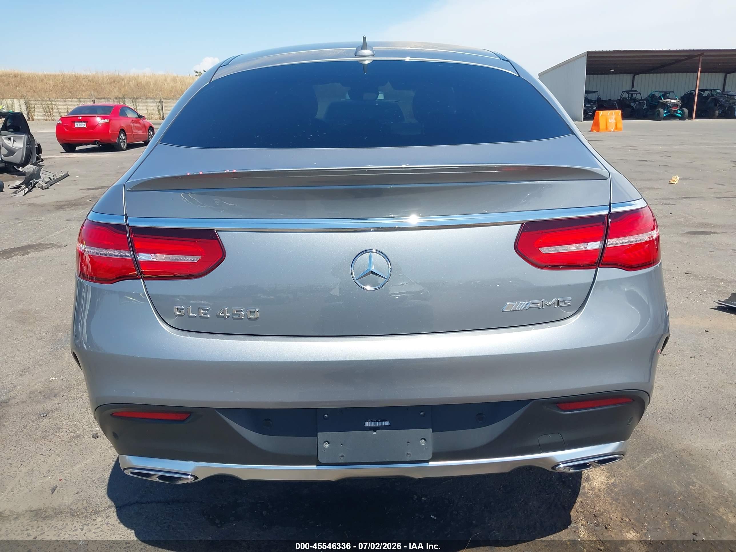 2016 MERCEDES-BENZ GLE 450 AMG COUPE GLE450
