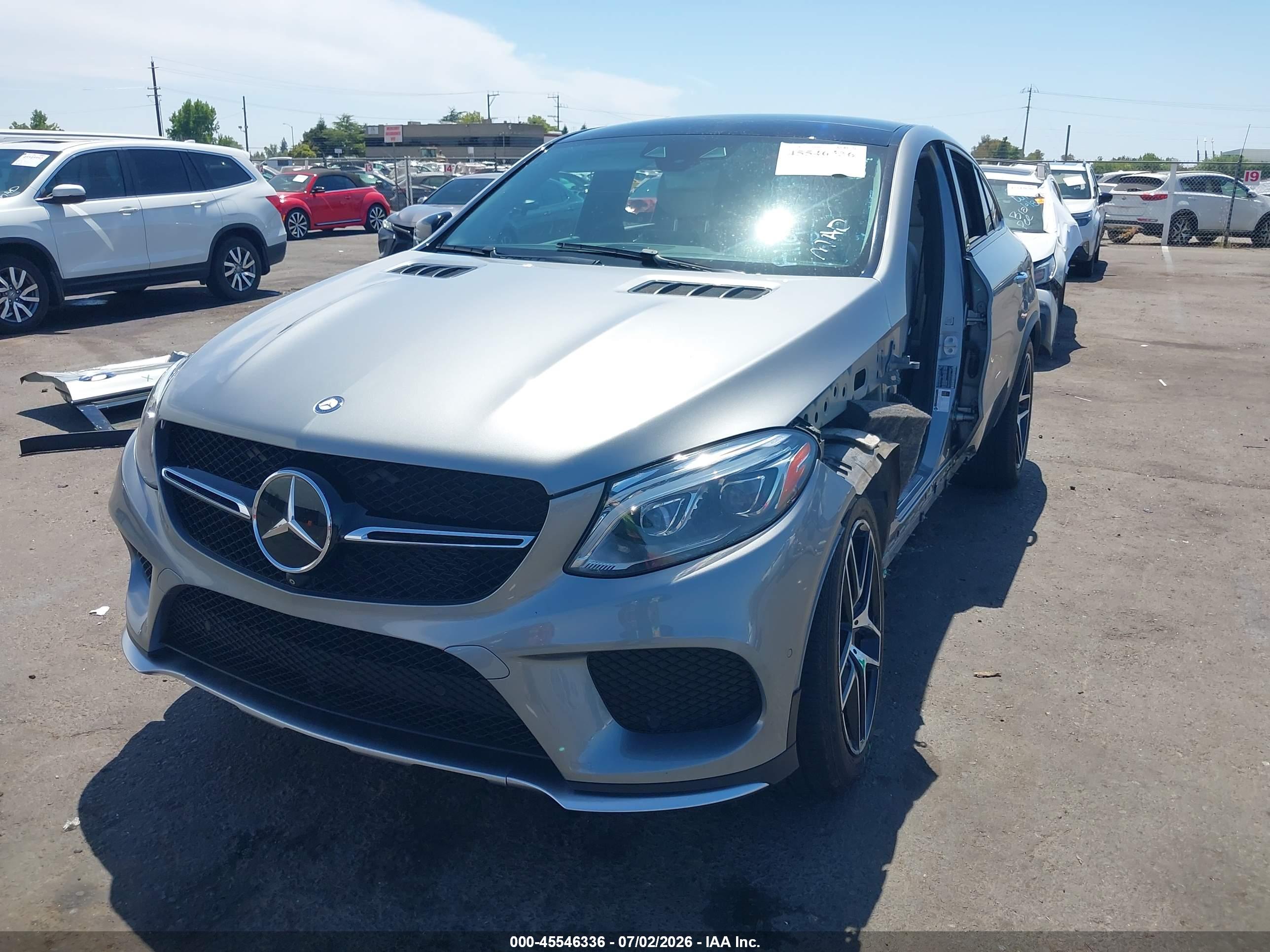2016 MERCEDES-BENZ GLE 450 AMG COUPE GLE450