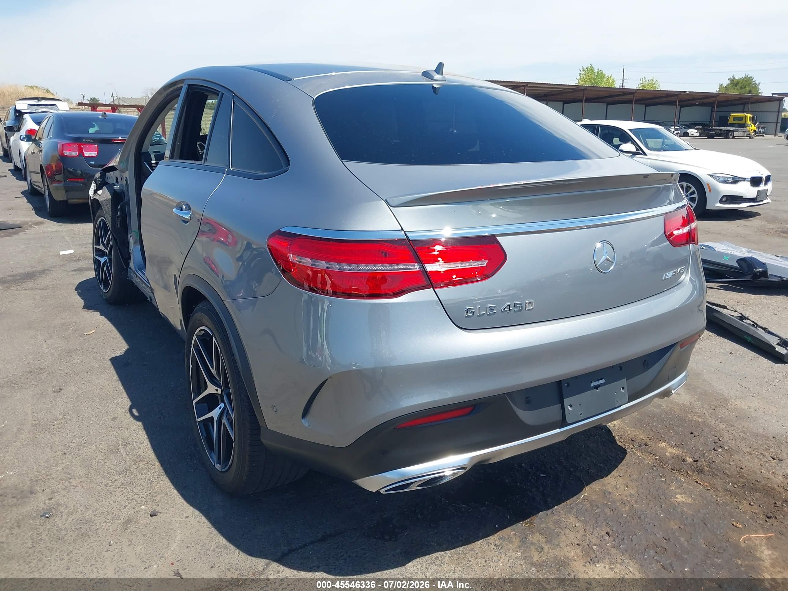 2016 MERCEDES-BENZ GLE 450 AMG COUPE GLE450