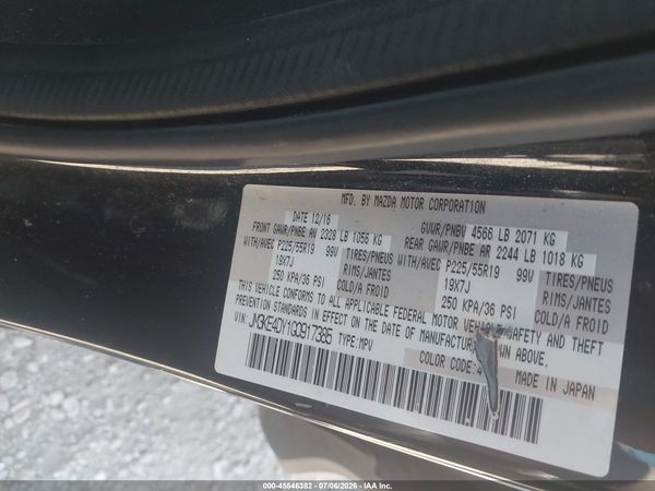 2016 MAZDA CX-5 GRAND TOURING
