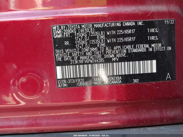2023 TOYOTA RAV4 LE