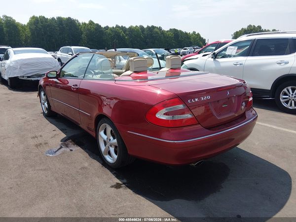 2005 MERCEDES-BENZ CLK 320 CLK320A