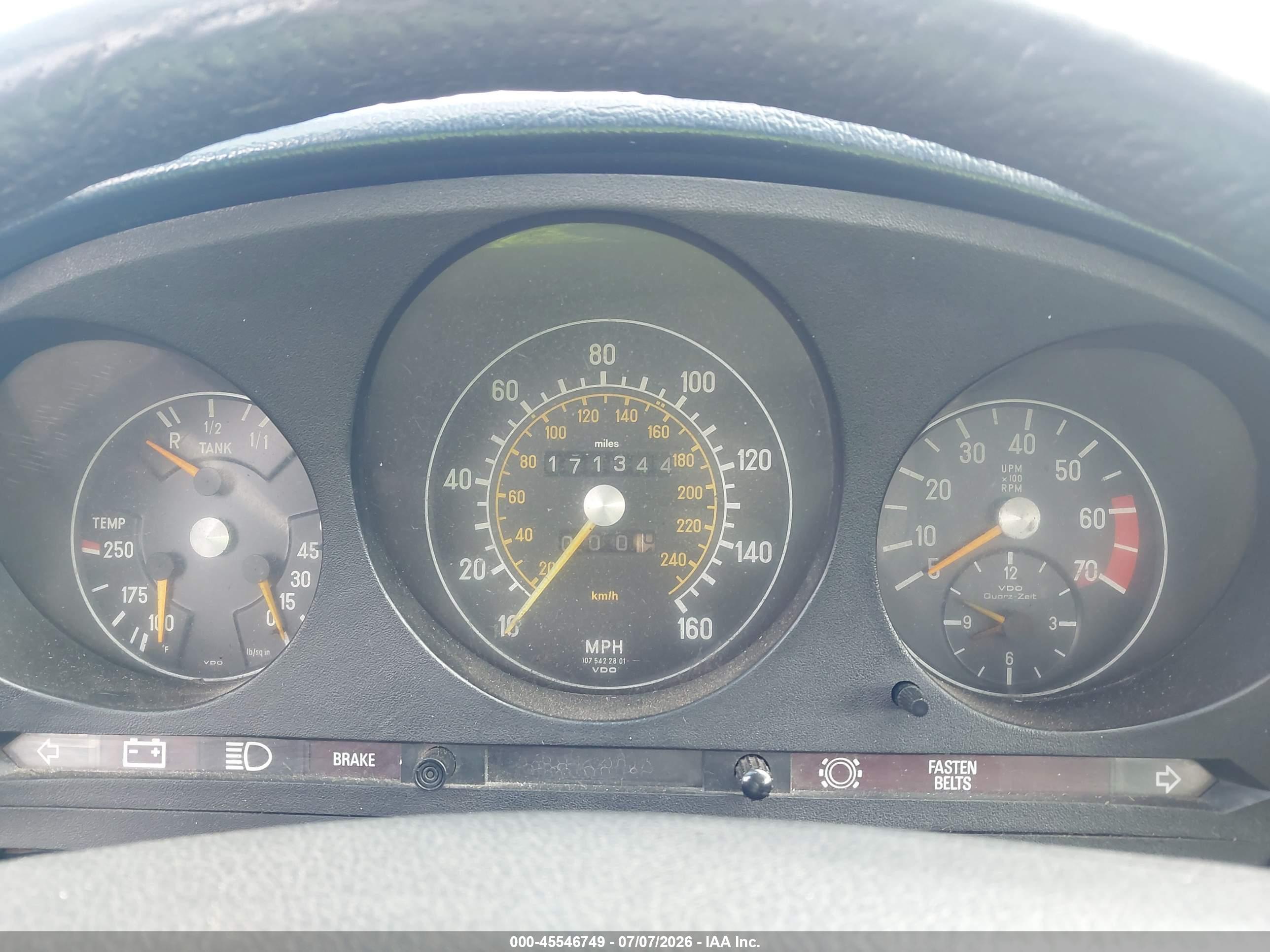 1979 MERCEDES-BENZ CAR