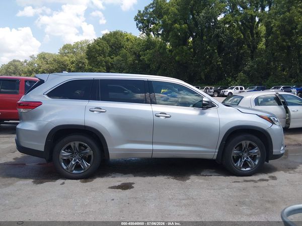 2017 TOYOTA HIGHLANDER LIMITED PLATINUM