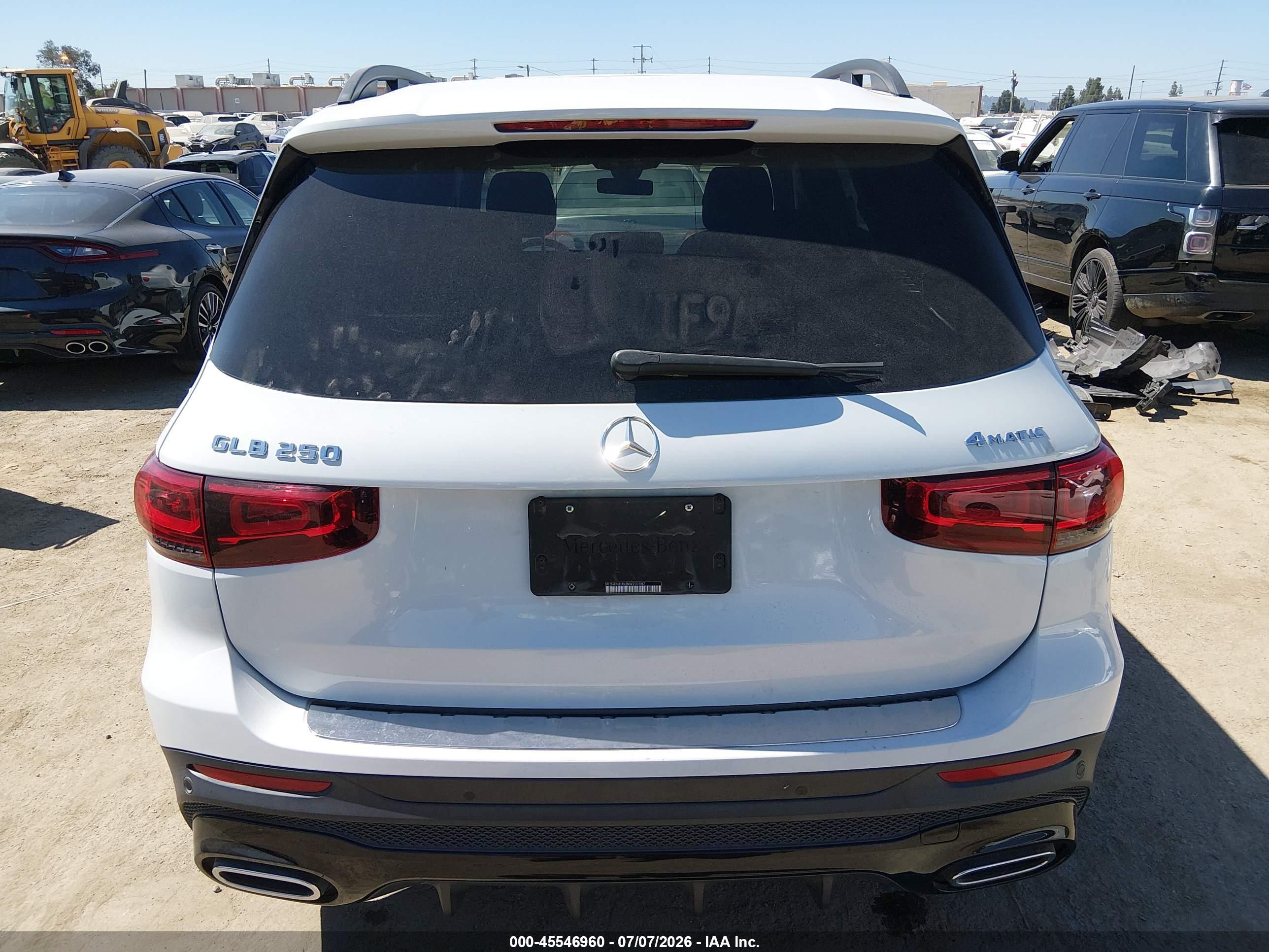 2022 MERCEDES-BENZ GLB 250 4MATIC