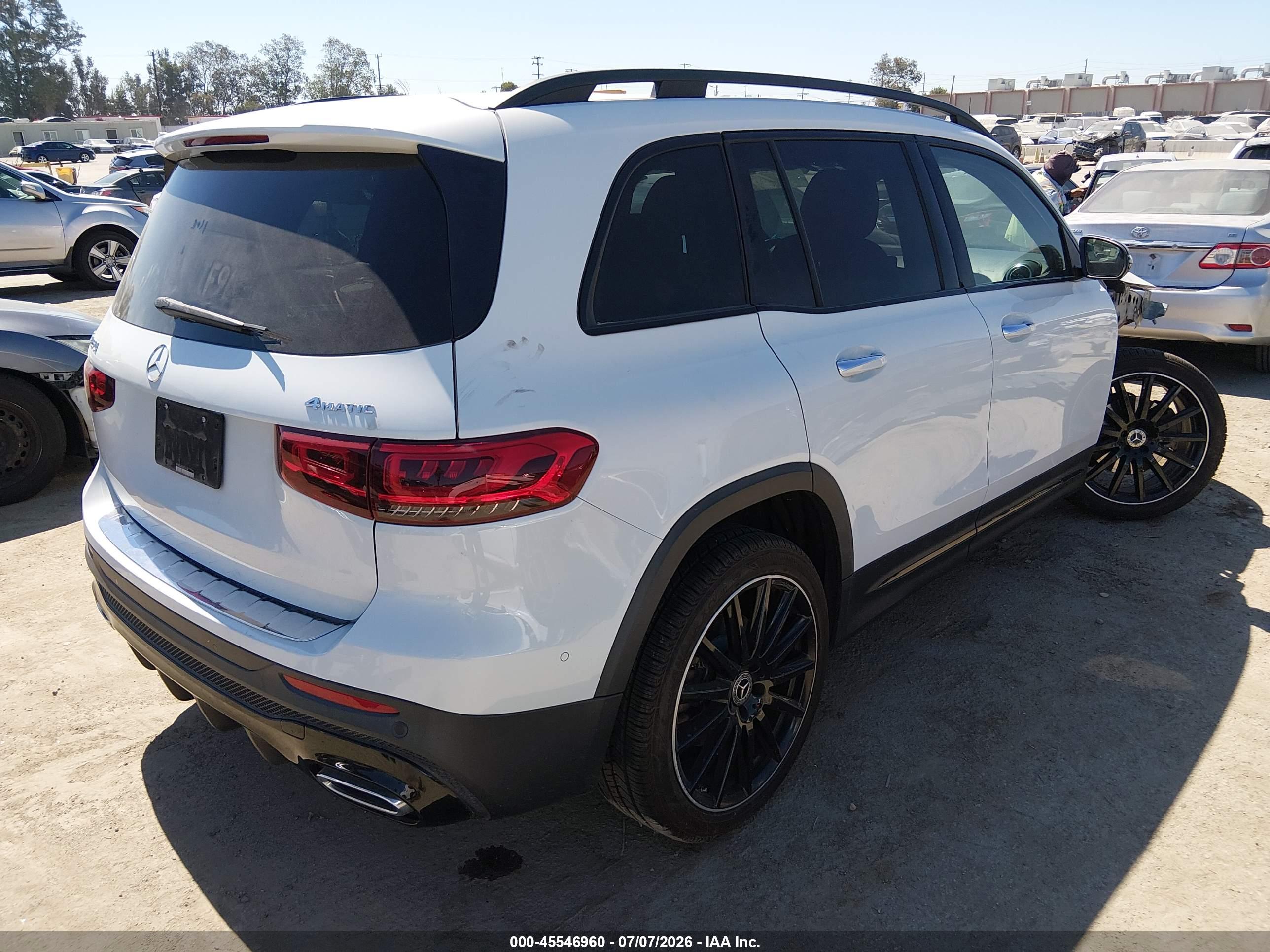 2022 MERCEDES-BENZ GLB 250 4MATIC