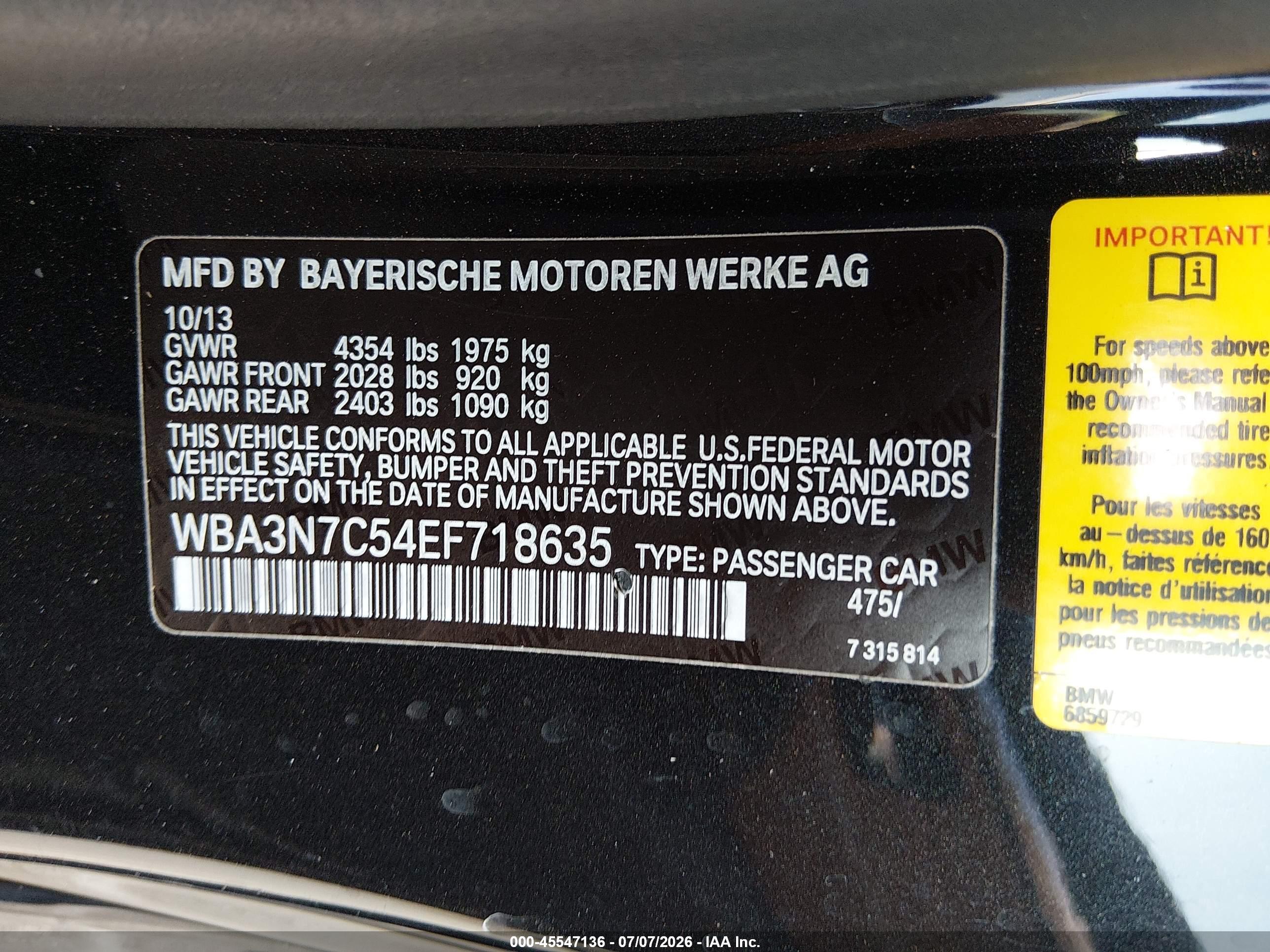 2014 BMW 428I