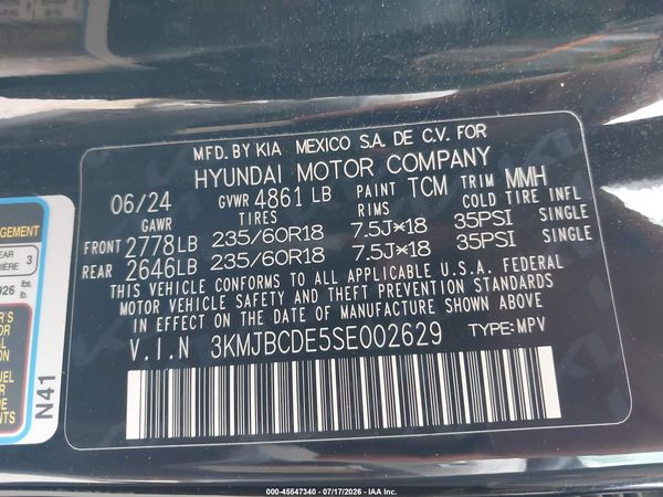 2025 HYUNDAI TUCSON SEL