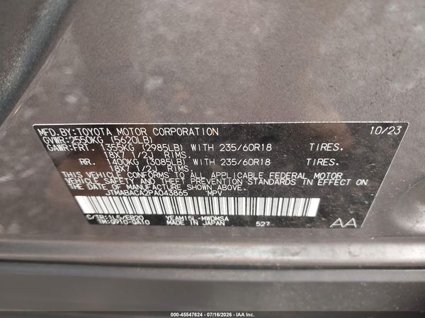 2023 TOYOTA BZ4X XLE