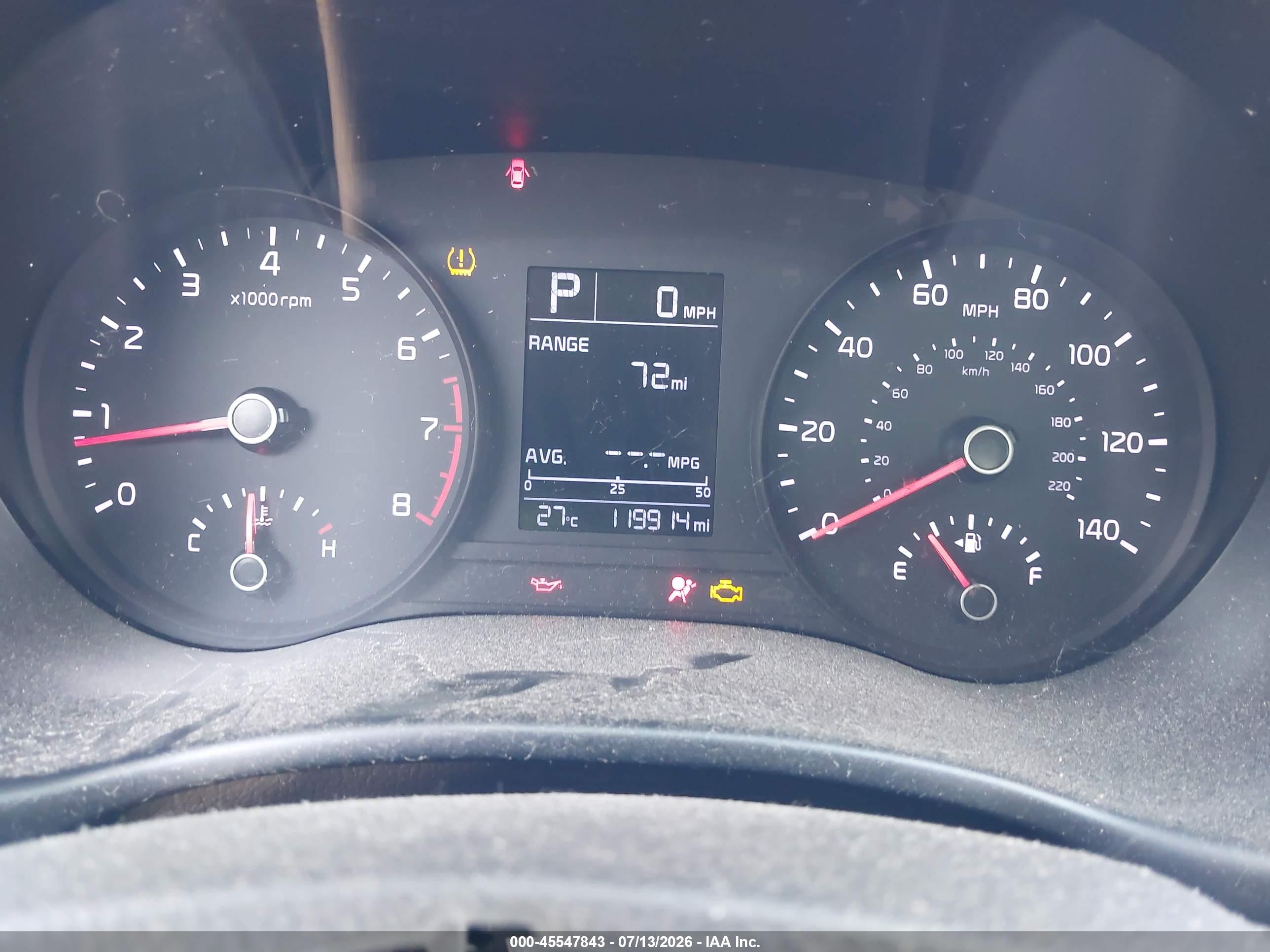 2020 KIA RIO S